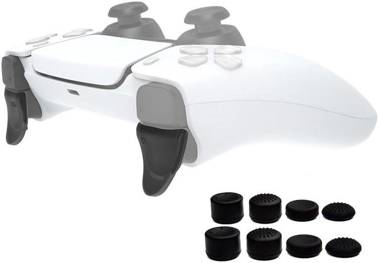 BONAEVER Trigger Extender with 8 Pcs Thumb Stick Grips for PS5 DualSense Controller Play Standation 5 Accessories