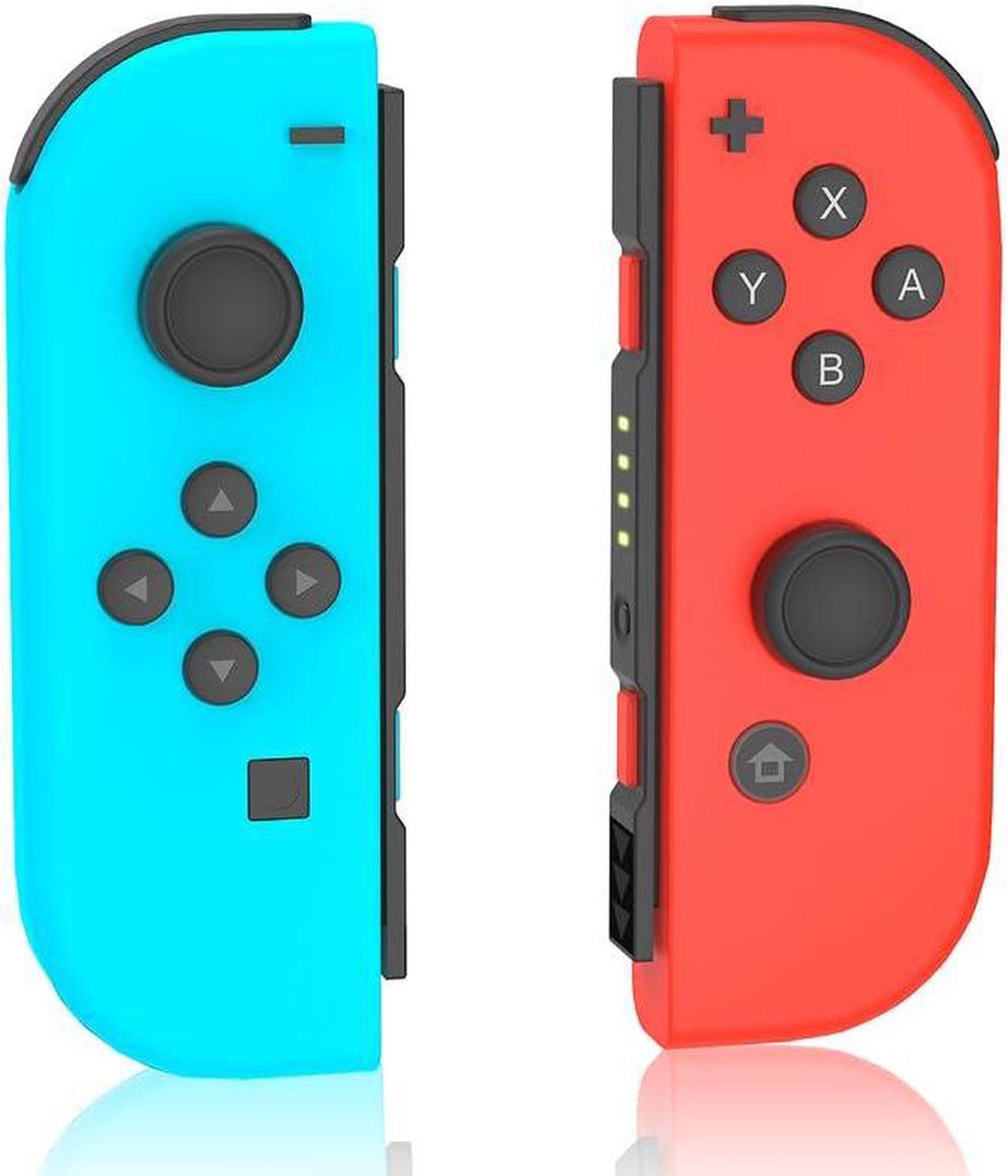 BONAEVER Switch Joypads Control for Nintendo Switch Controller,Switch Controllers for Switch/OLED/Lite,L/R Switch Joypad Controller Support Dual Vibration/Wakeup Function/Motion Control,No NFC