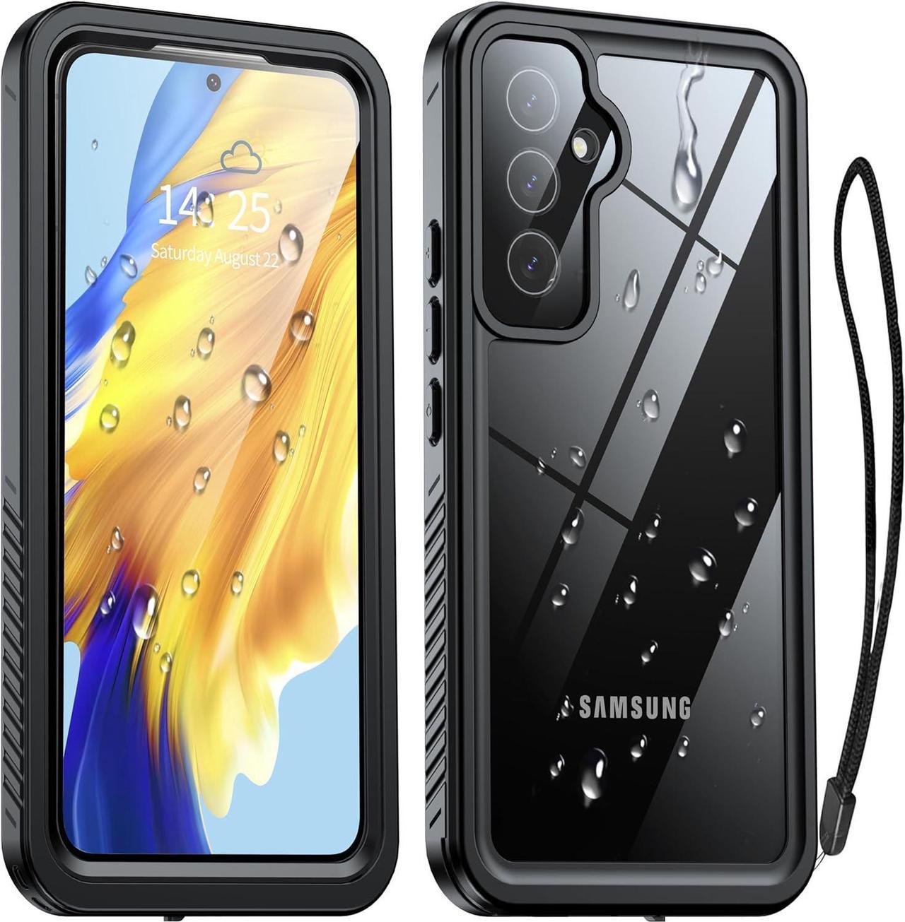 for Samsung Galaxy A55 5G Case Waterproof,Galaxy A55 5G Case [Built-in Screen & Lens Protector][Military Grade Shockproof][IP68 Underwater][Real 360°]Full Body Rugged Samsung A55 5G Case 6.5"