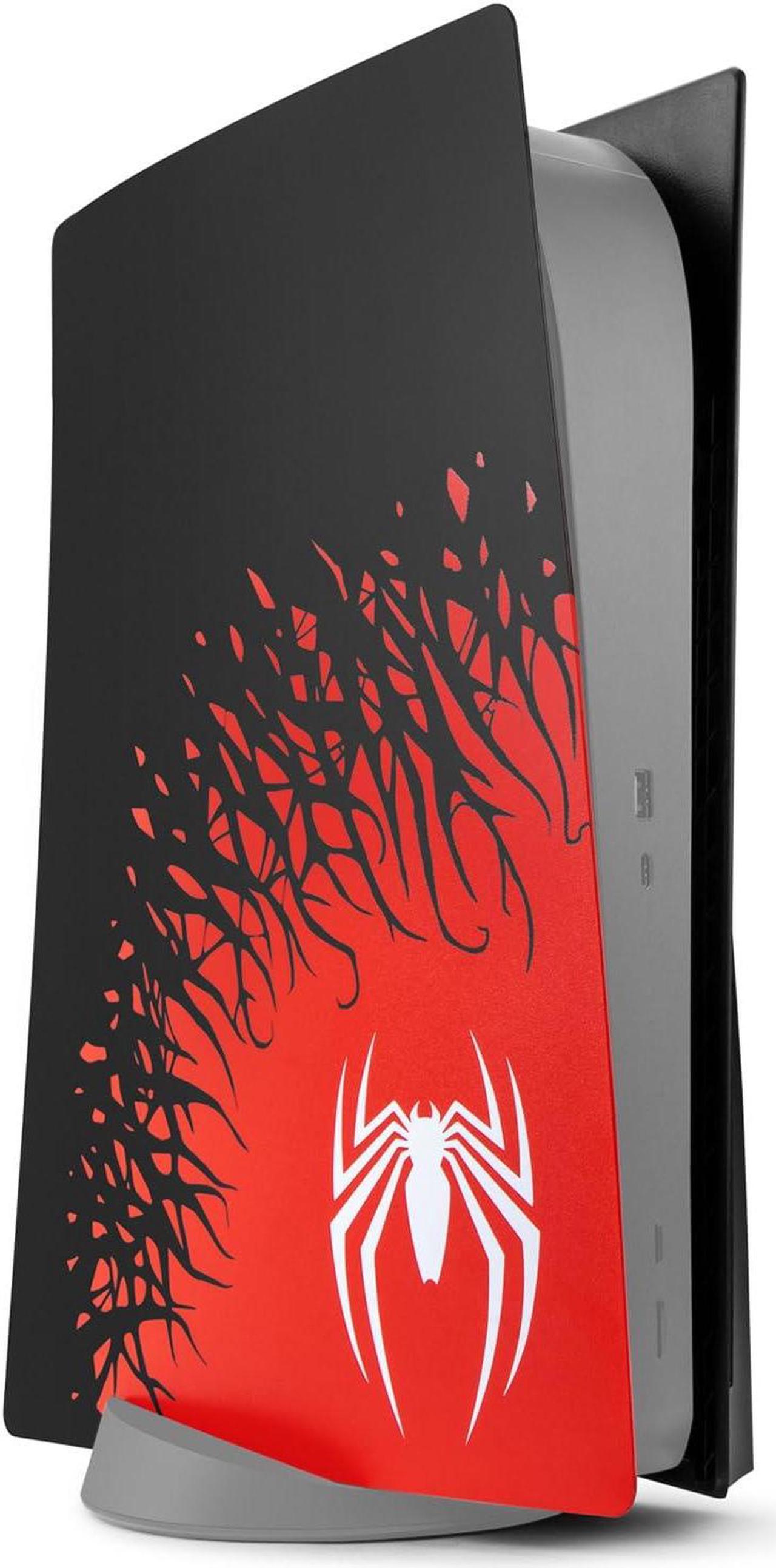 BONAEVER [Faceplate for PS5 Disc Edition] - Superhero Spider - Man 2 Plates for PS5 Console Cover Plates, Premium ABS Faceplate Shell Covers for PlayStation 5 PS5 Cover Plate Disc Edition