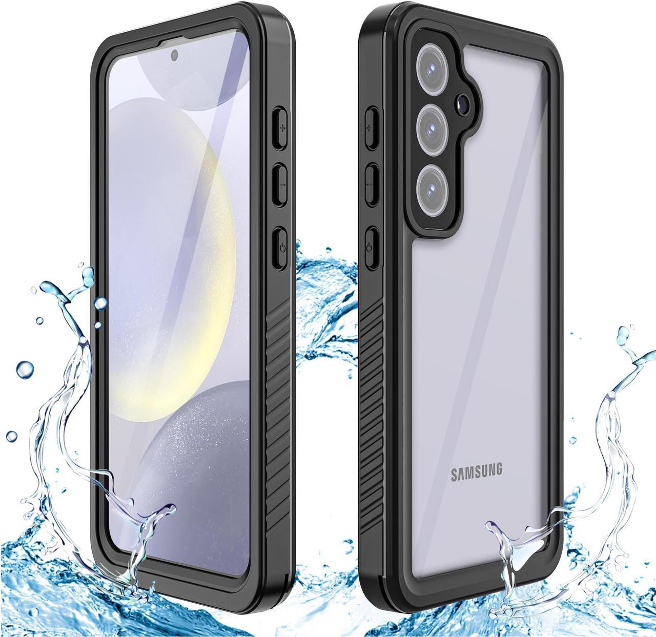 BONAEVER for Samsung Galaxy S24 FE 6.7 inch Case Waterproof, [Shockproof] [Built-in Screen Protector & Glass Camera Protector][IP68 Underwater][Dustproof][Dropproof] Full Body Phone Case