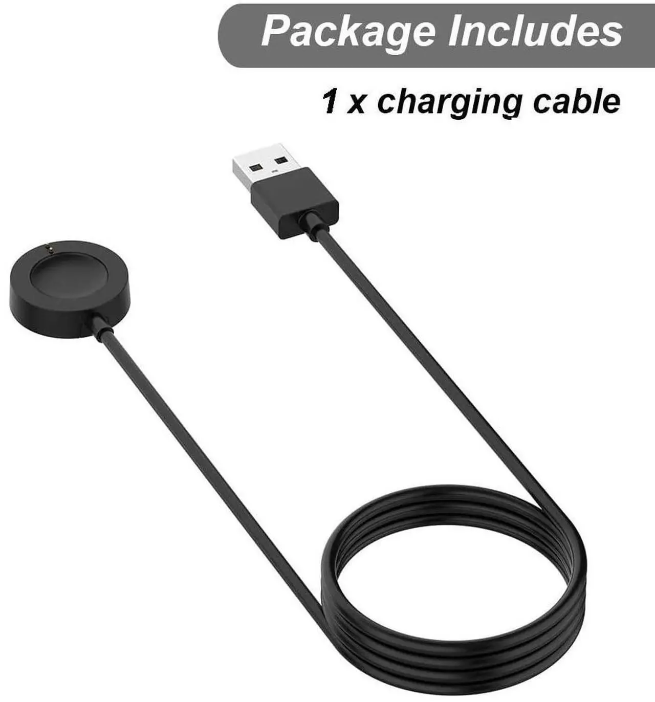 Alt view image 6 of 6 - BONAEVER Charger for Fossil Gen 6 / Gen 5 / Gen 4 / Sport, for Michael Kors Gen 6 / Gen 5E / Gen 5 / Gen 4 Smartwatch Magnetic Charging Cable