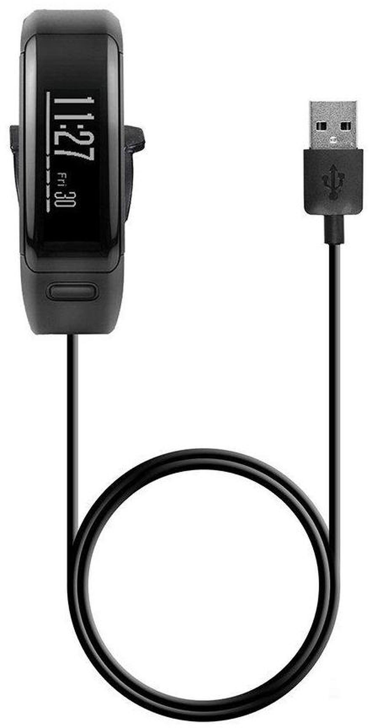 Alt view image 2 of 4 - BONAEVER Charger for Garmin Vivosmart HR / HR+, Replacement Charging Cable Cord for Garmin Vivosmart HR+ / Vivosmart HR Plus / Approach X40 Smart Watch [3.3ft/100cm]