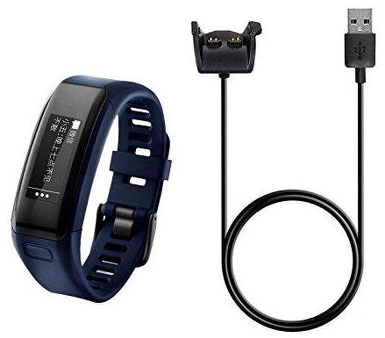Alt view image 4 of 4 - BONAEVER Charger for Garmin Vivosmart HR / HR+, Replacement Charging Cable Cord for Garmin Vivosmart HR+ / Vivosmart HR Plus / Approach X40 Smart Watch [3.3ft/100cm]