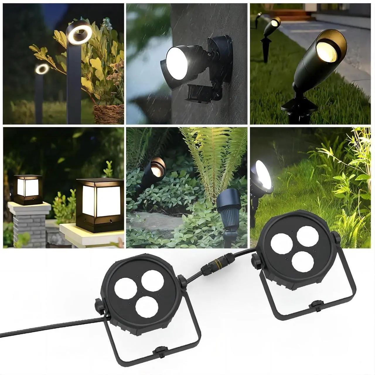 Alt view image 7 of 7 - BONAEVER Waterproof Electrical connectors,Outdoor Waterproof Electrical Trailer Junction Box,M16 Junction Box 2 pin 3 pin for 3.5-10 mm Cable Diameter Waterproof Extension Cord Connector Repair kit