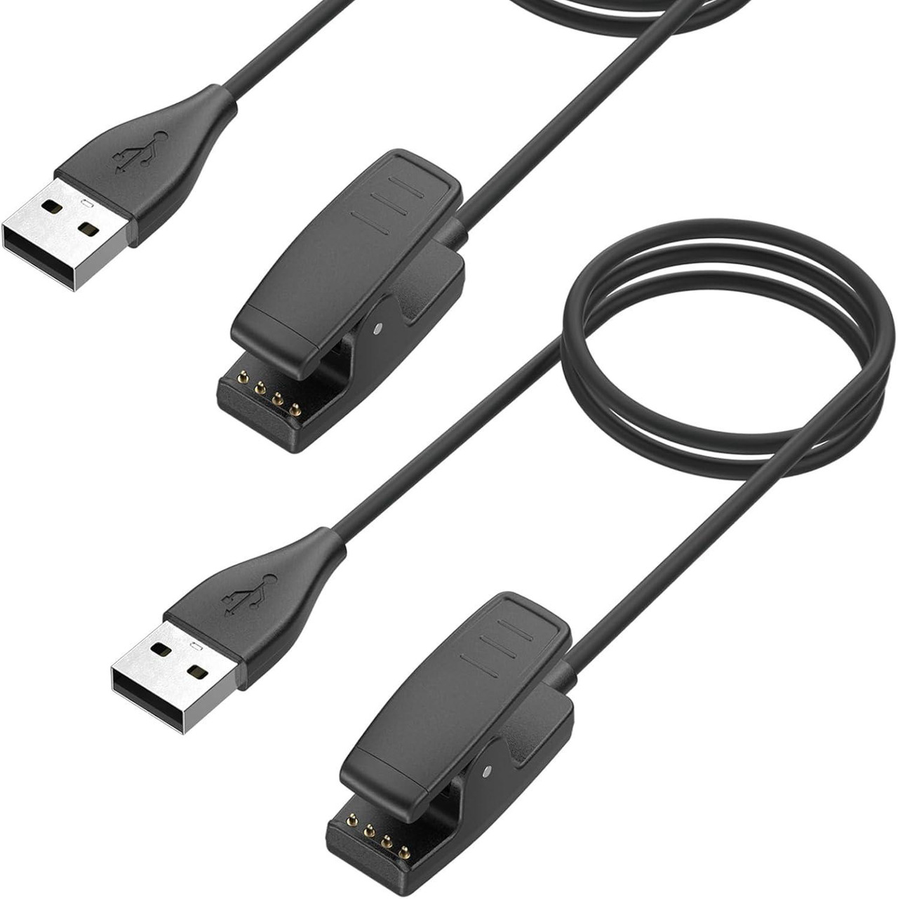 Câble Charge USB-C Pour Montres Garmin – Compatible Lily, Forerunner, Vivomove… – Longueur 1 M – Charge Rapide Et Sécurisée – Pour Ordi, Powerbank, Allume-cigare