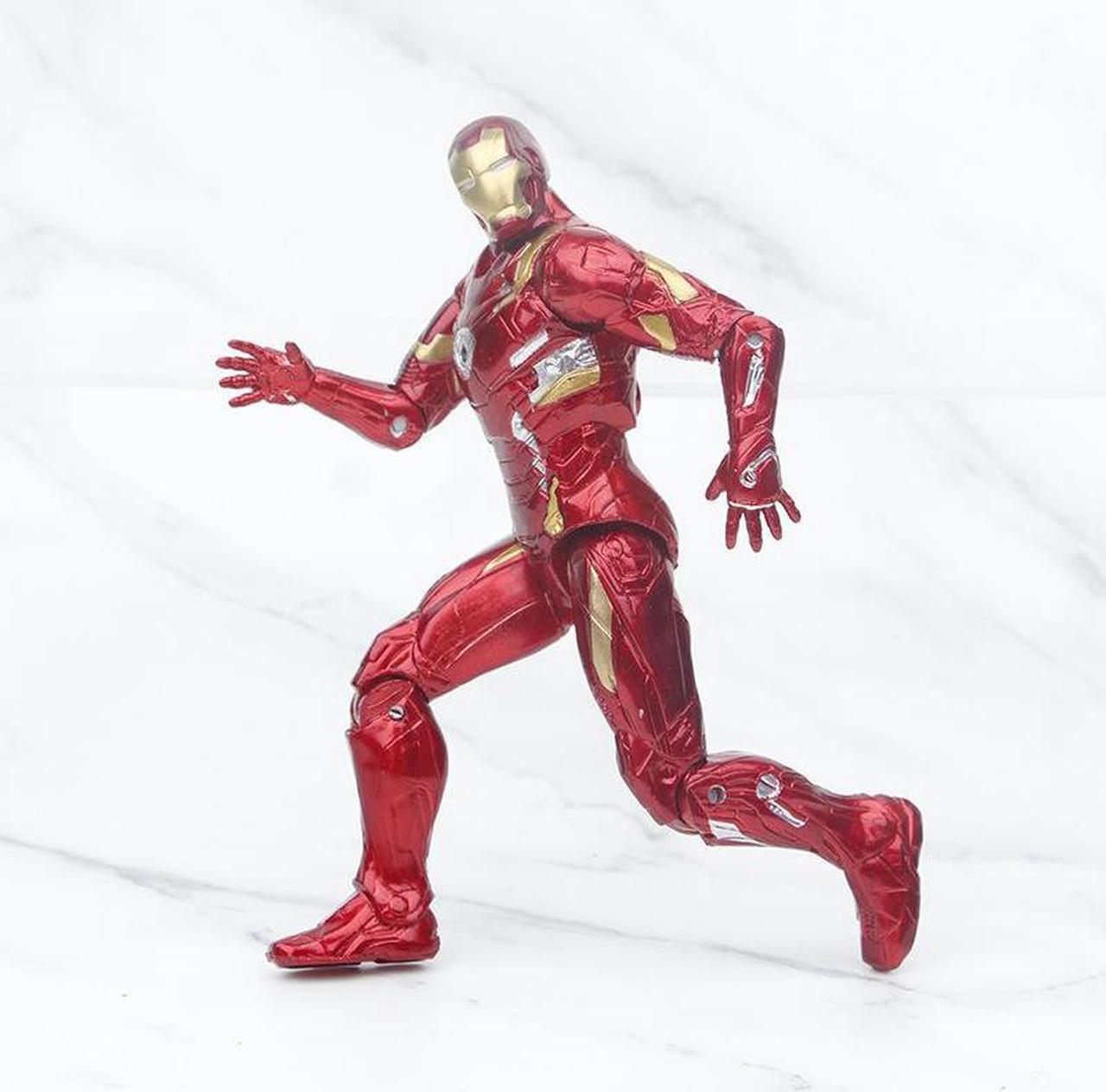 Alt view image 4 of 4 - Marvel Legends Avenger Comic Heroes IRON MAN  7'' Action Figure Kid Toys