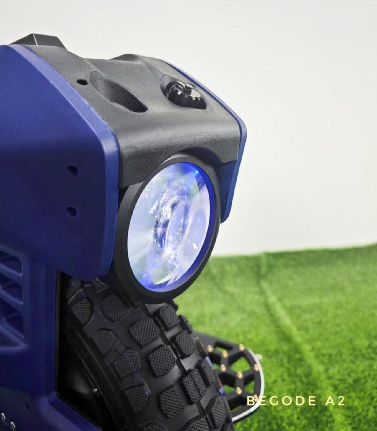 Alt view image 5 of 7 - Begode A2 15-inch Electric Unicycle With 1000W Motor 84V 750Wh 18.6Mph 31Miles