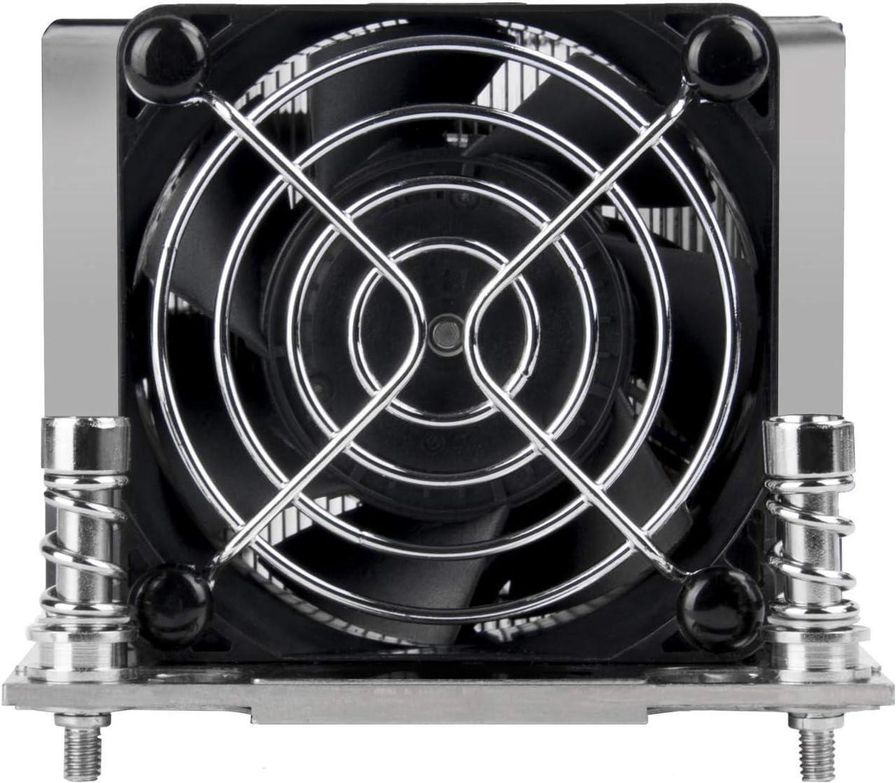 Alt view image 3 of 7 - XE02-SP3 SilverStone Technology 2U Small Form Factor Server/Workstation CPU Cooler for AMD SP3/TR4 sockets, Welcome to consult