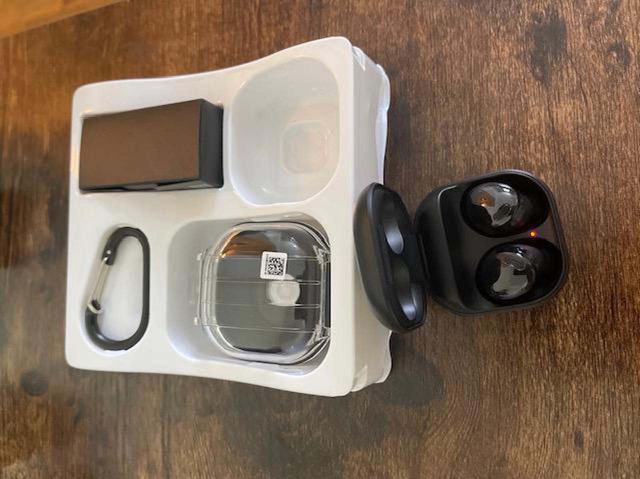 Alt view image 3 of 4 - Samsung Galaxy Buds Pro R190 Bluetooth Wireless Earbuds w/ Water Resistant Case