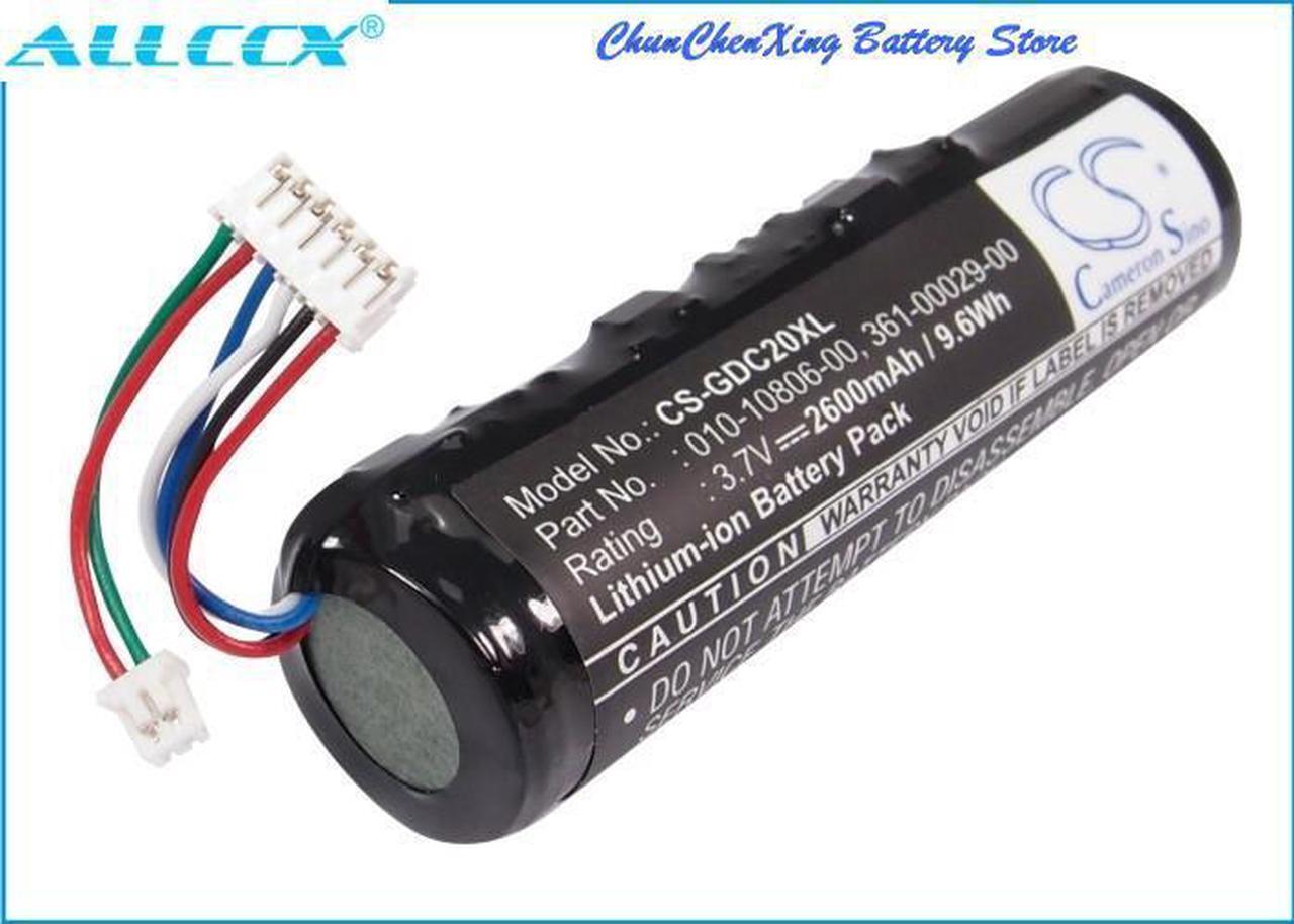 Alt view image 10 of 11 - 2600mAh Battery for Garmin DC20, DC30, DC40, Astro System DC20