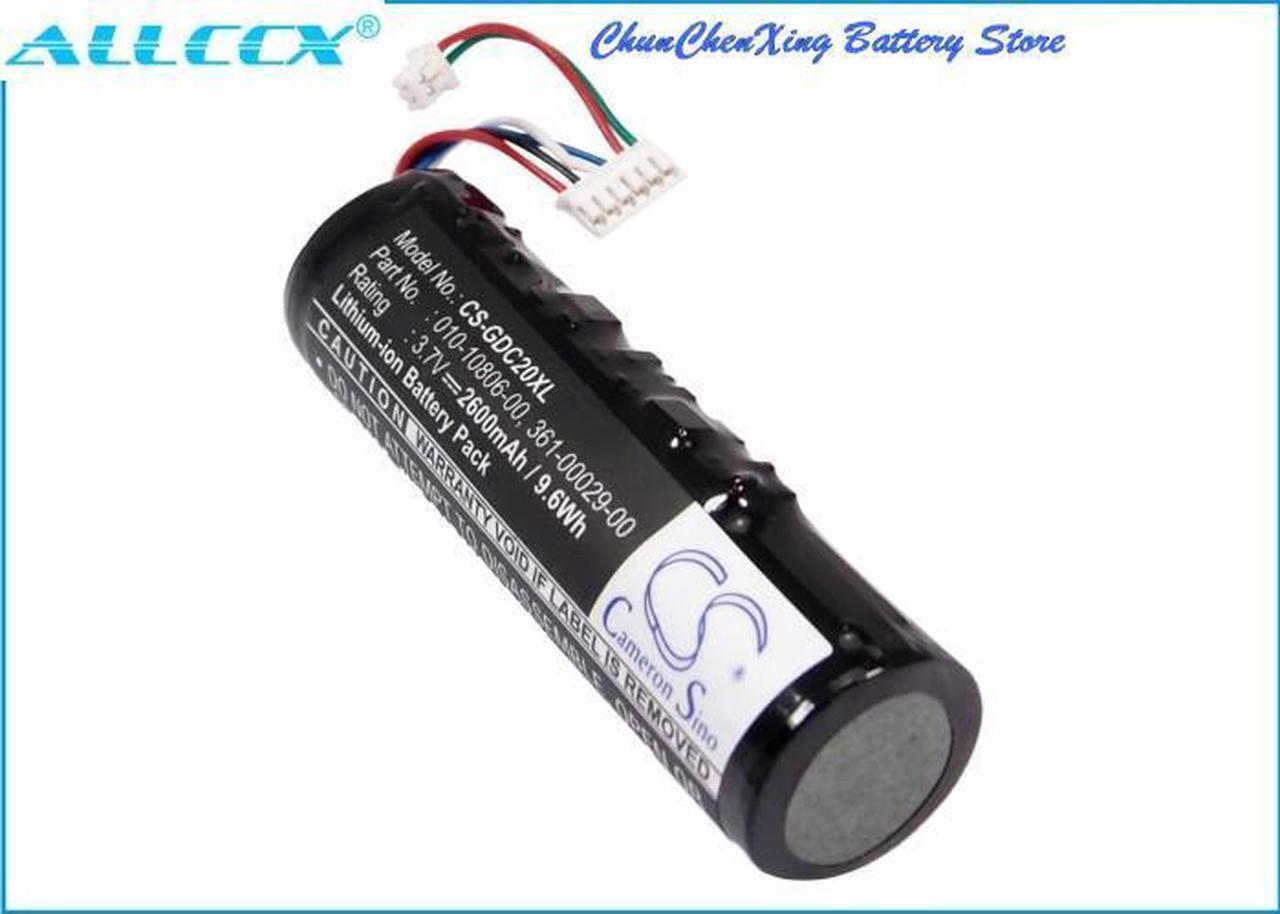 Alt view image 11 of 11 - 2600mAh Battery for Garmin DC20, DC30, DC40, Astro System DC20