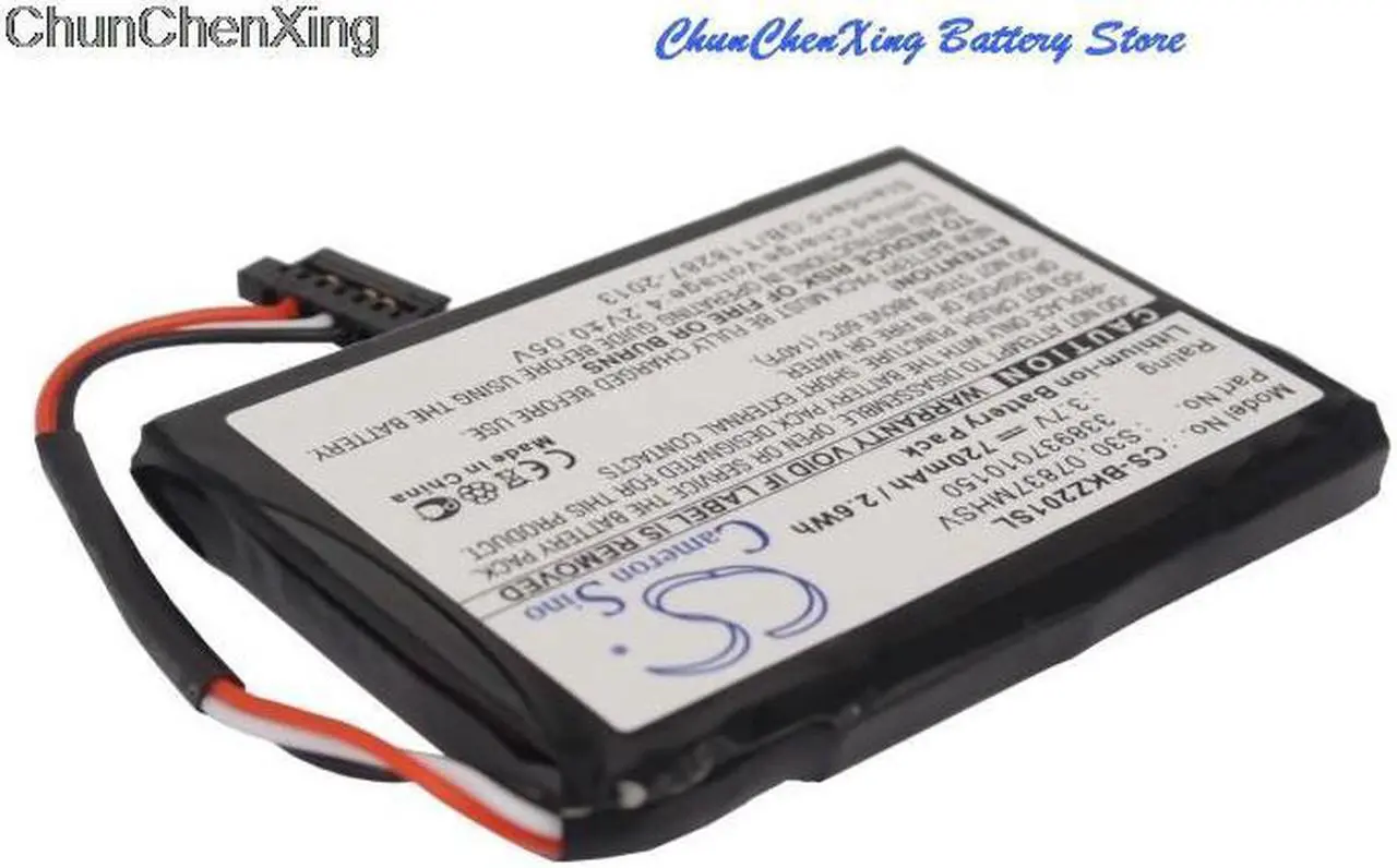 Alt view image 14 of 15 - Battery for Becker Traffic Assist Z200, Z201, Z203, Z204, Z205, Z098, Z101, S30