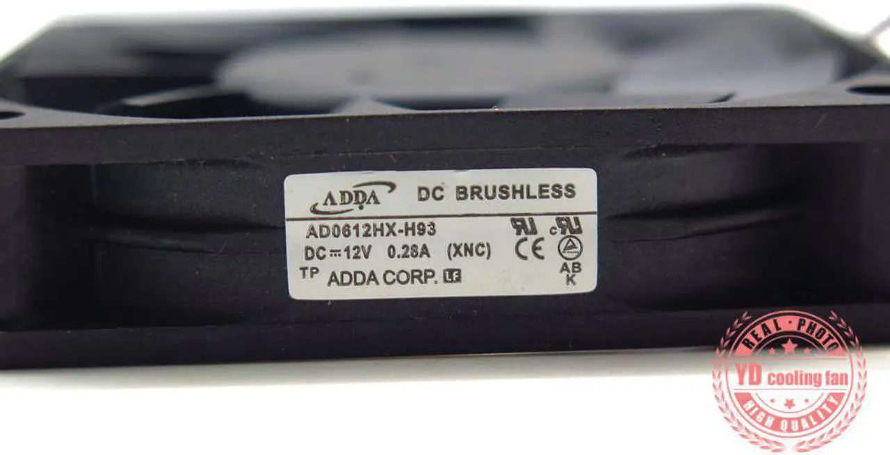 Alt view image 2 of 6 - ADDA AD0612HX-H93 FOR BENQ W1070 Projector 6015 12V cooling fan