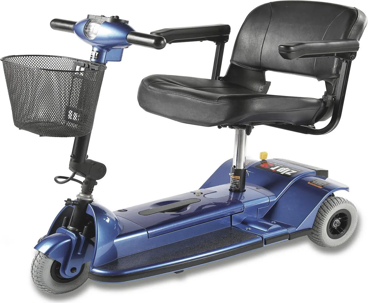 Main image of Zipr Xtra 3 Wheel Scooter - 3 Wheel Extended Wheelbase Mobility Scooter - 16" Seat Electric Wheelchair - Portable & Folding Mobility Scooters for Adults, Travel, Seniors, Elderly