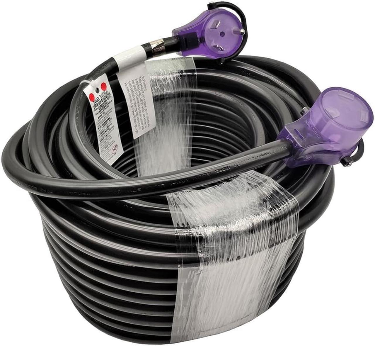 Main image of Parkworld 61322 RV 30A Extension Cord, NEMA TT-30 with Handle for Recreational Vehicle, Travel Trailer and Camper 100 ft.