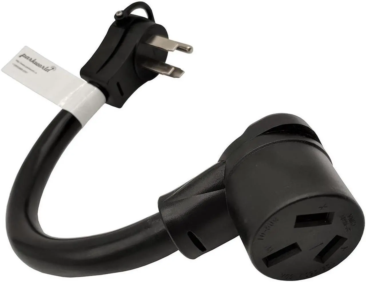 Main image of Parkworld 61438 RV to Dryer Adapter Cord RV Plug NEMA 14-50P to 10-50R Oven / Stove Female, 50A, 250V