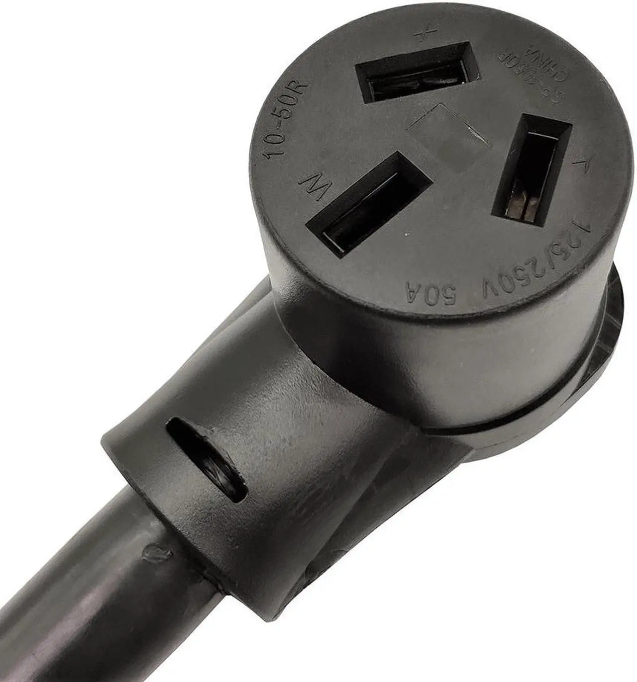 Alt view image 3 of 4 - Parkworld 61438 RV to Dryer Adapter Cord RV Plug NEMA 14-50P to 10-50R Oven / Stove Female, 50A, 250V
