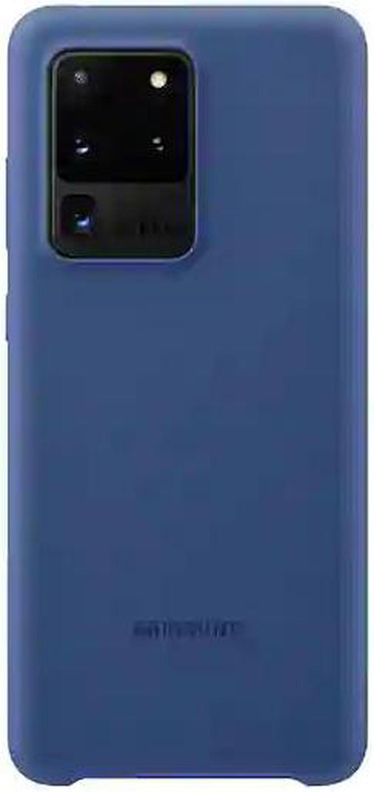 Alt view image 3 of 5 - Samsung Genuine Silicone Cover For Galaxy S20 Ultra Case Blue EF-PG988TLEGUS