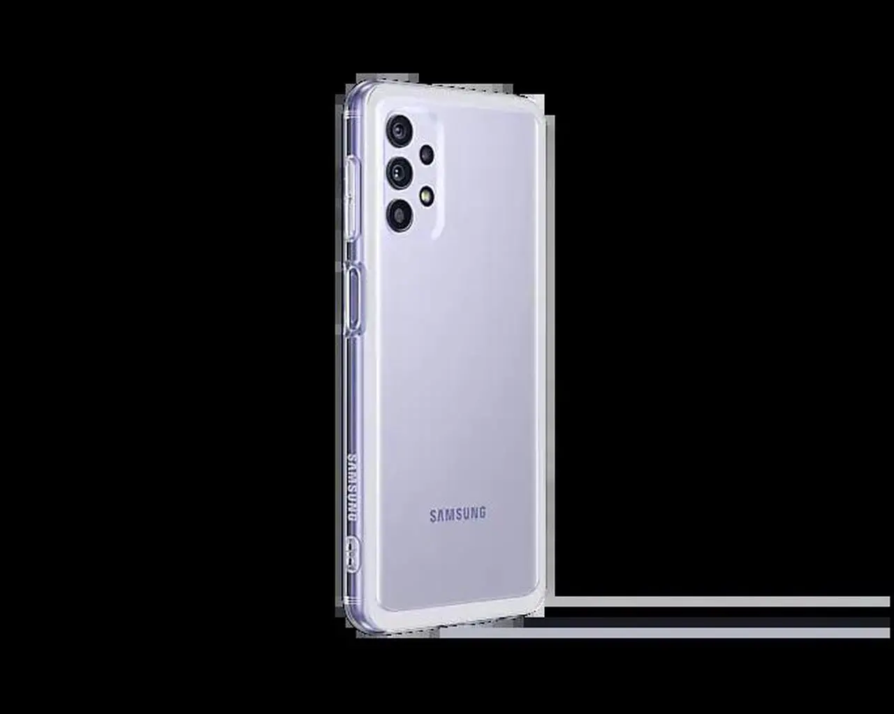 Alt view image 3 of 5 - galaxy a32 5g soft clear cover clear
