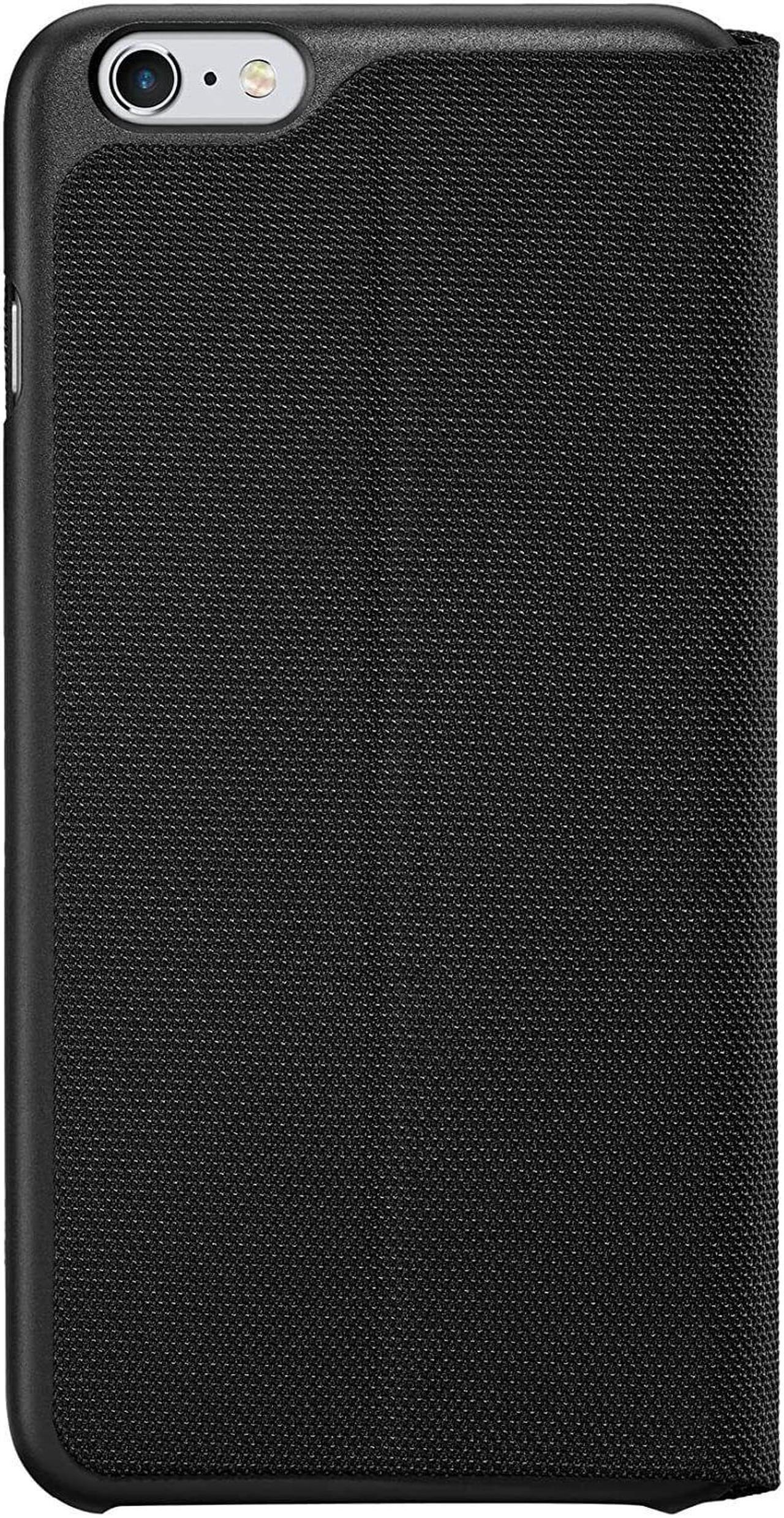 Alt view image 5 of 5 - Logitech Hinge Carrying Case (Flip) for iPhone 6S Plus, iPhone 6 Plus - Black