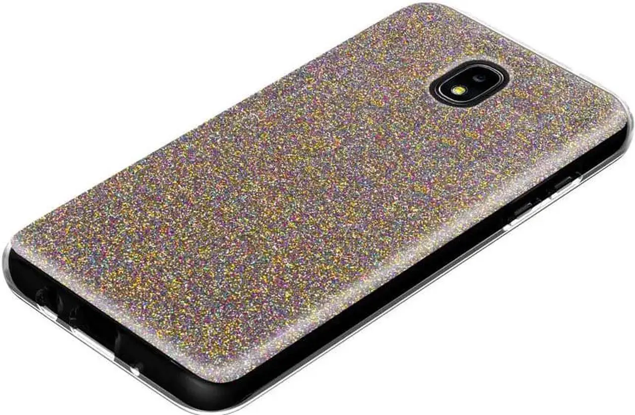 Alt view image 3 of 4 - Incipio Design Series Case For Samsung Galaxy J3 (2018) - Glitter -SA-949-GLTR