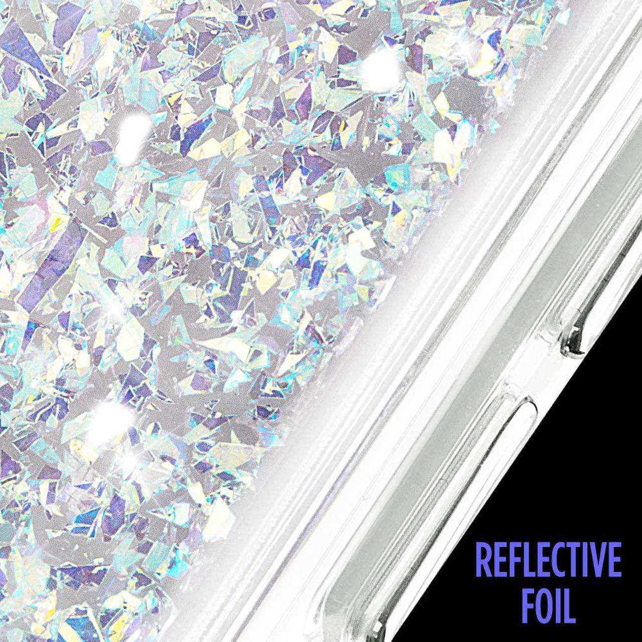 Alt view image 2 of 6 - Case-Mate Twinkle Case for Samsung Galaxy S10 - Stardust (Clear/Iridescent)