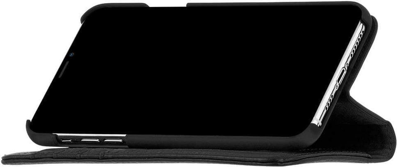 Alt view image 3 of 7 - Case-Mate Wallet Folio Case for Apple iPhone 11 Pro Max - Black (Genuine Leather)