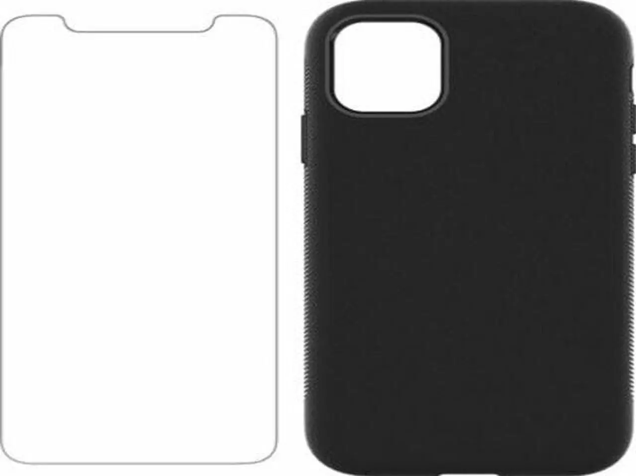 Main image of Verizon Case and Glass Screen Protector Bundle for iPhone 11 Pro Max