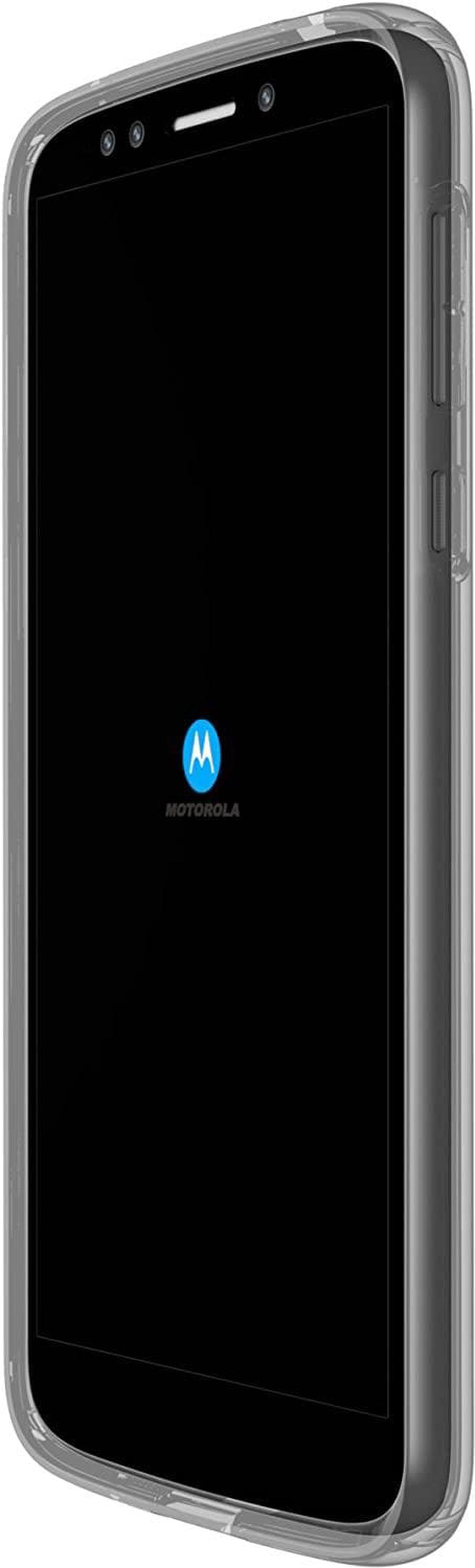 Alt view image 3 of 4 - Speck Products Compatible Phone Case for Motorola Moto G6 Play, Gem shell Case, Clear/Clear