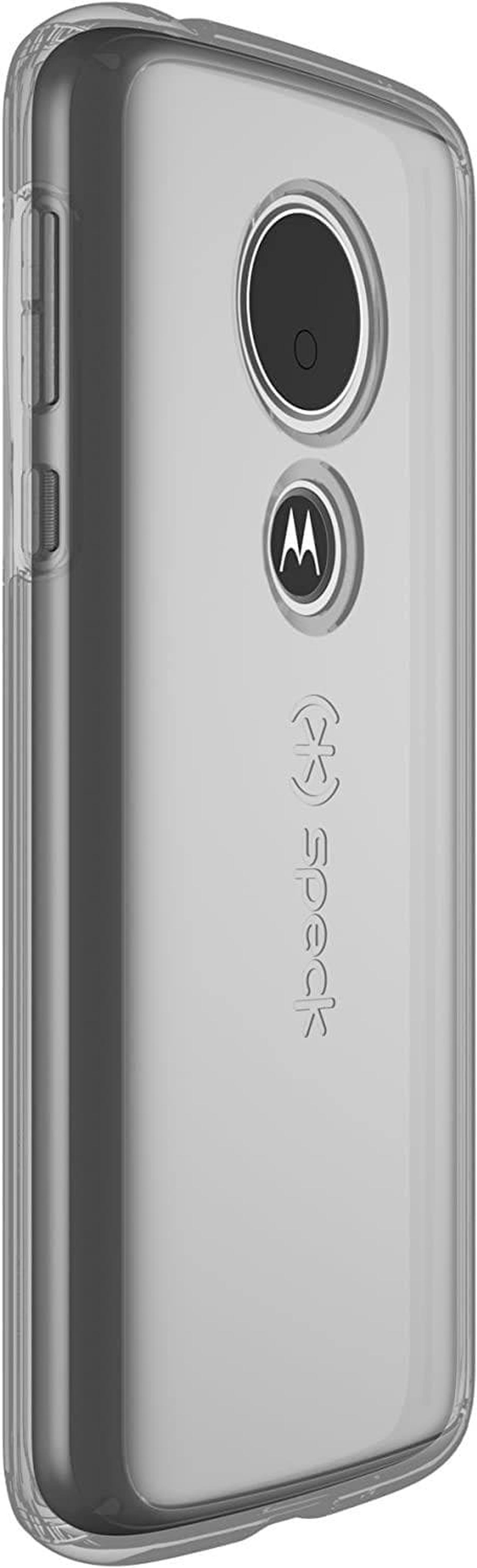 Alt view image 4 of 4 - Speck Products Compatible Phone Case for Motorola Moto G6 Play, Gem shell Case, Clear/Clear