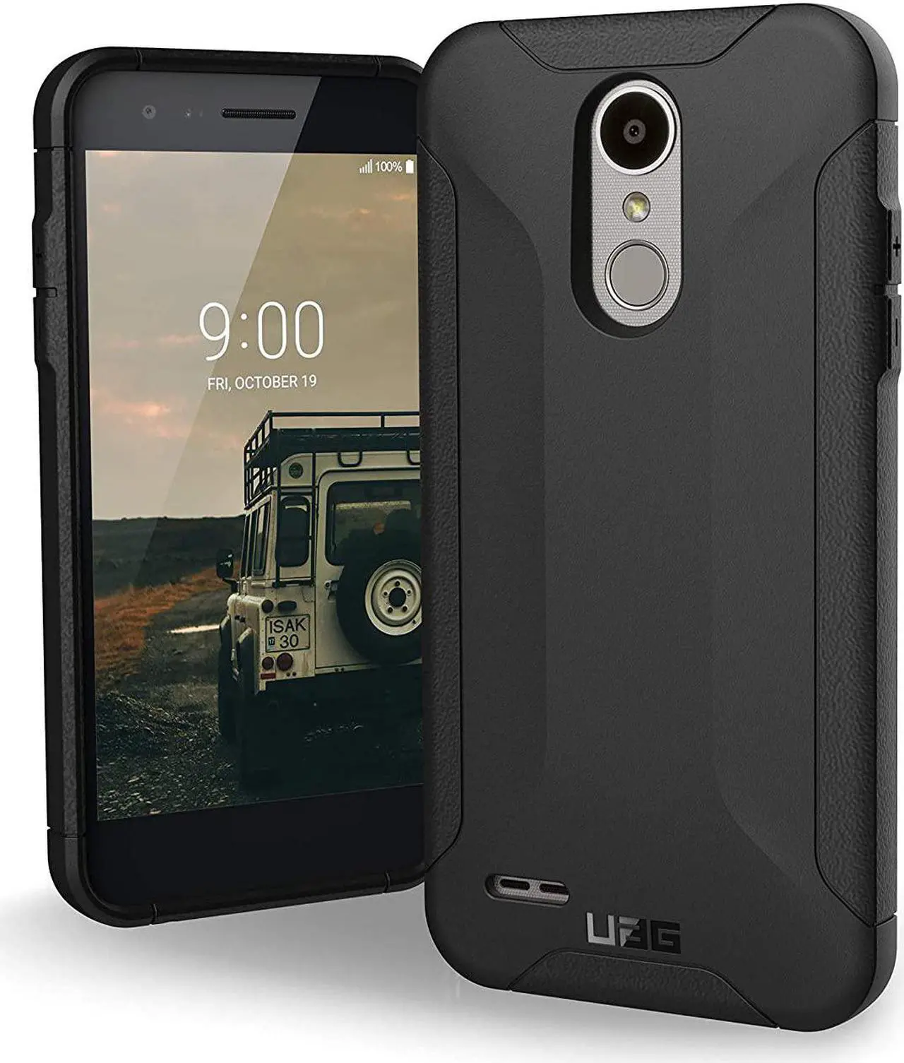 Main image of URBAN ARMOR GEAR UAG LG K8S/LG K8/LG Tribute Empire Scout Feather-Light Rugged [Black] Military Drop Tested Phone Case