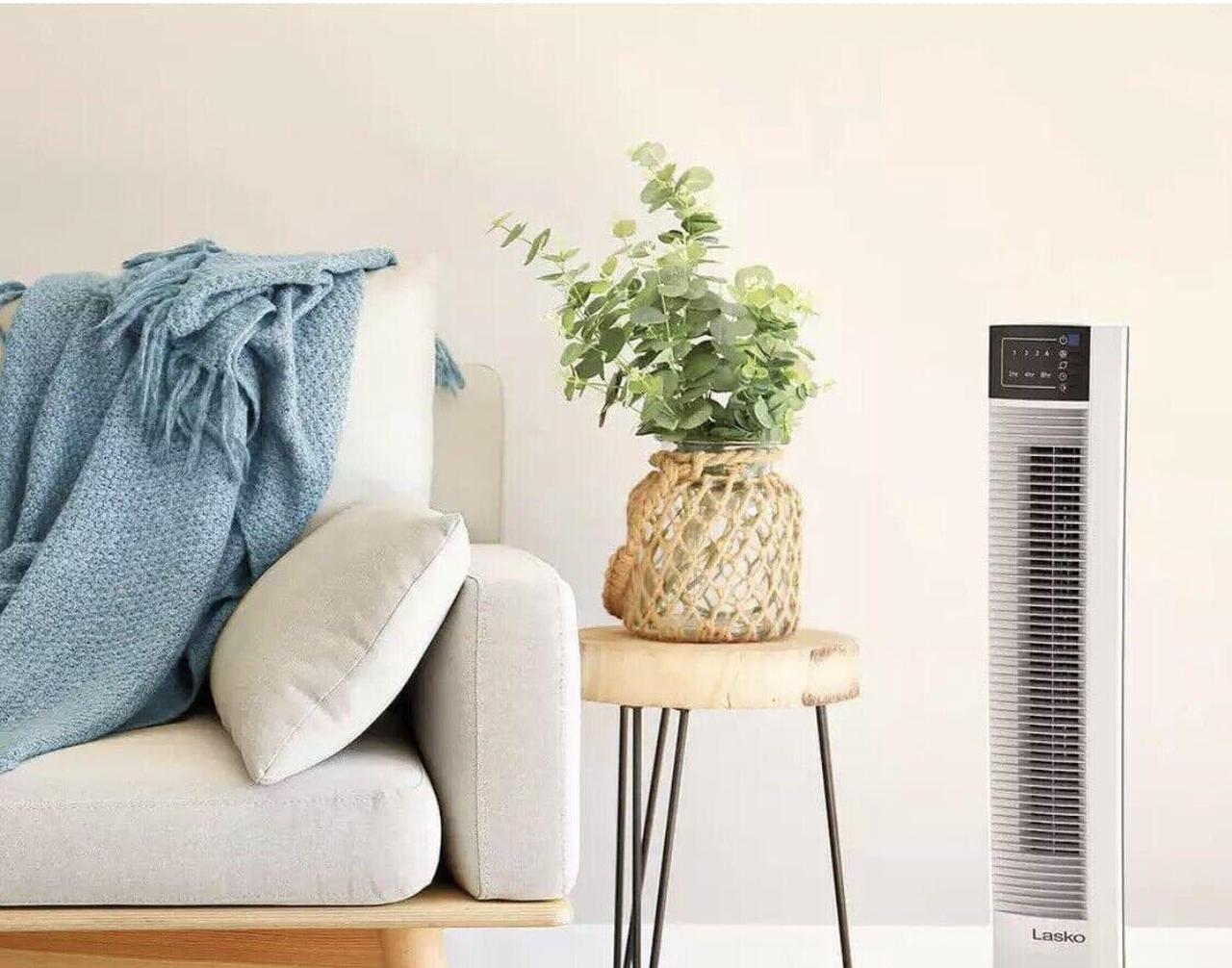 Alt view image 5 of 7 - Lasko 36-inch Wind Tower Fan with Remote Control