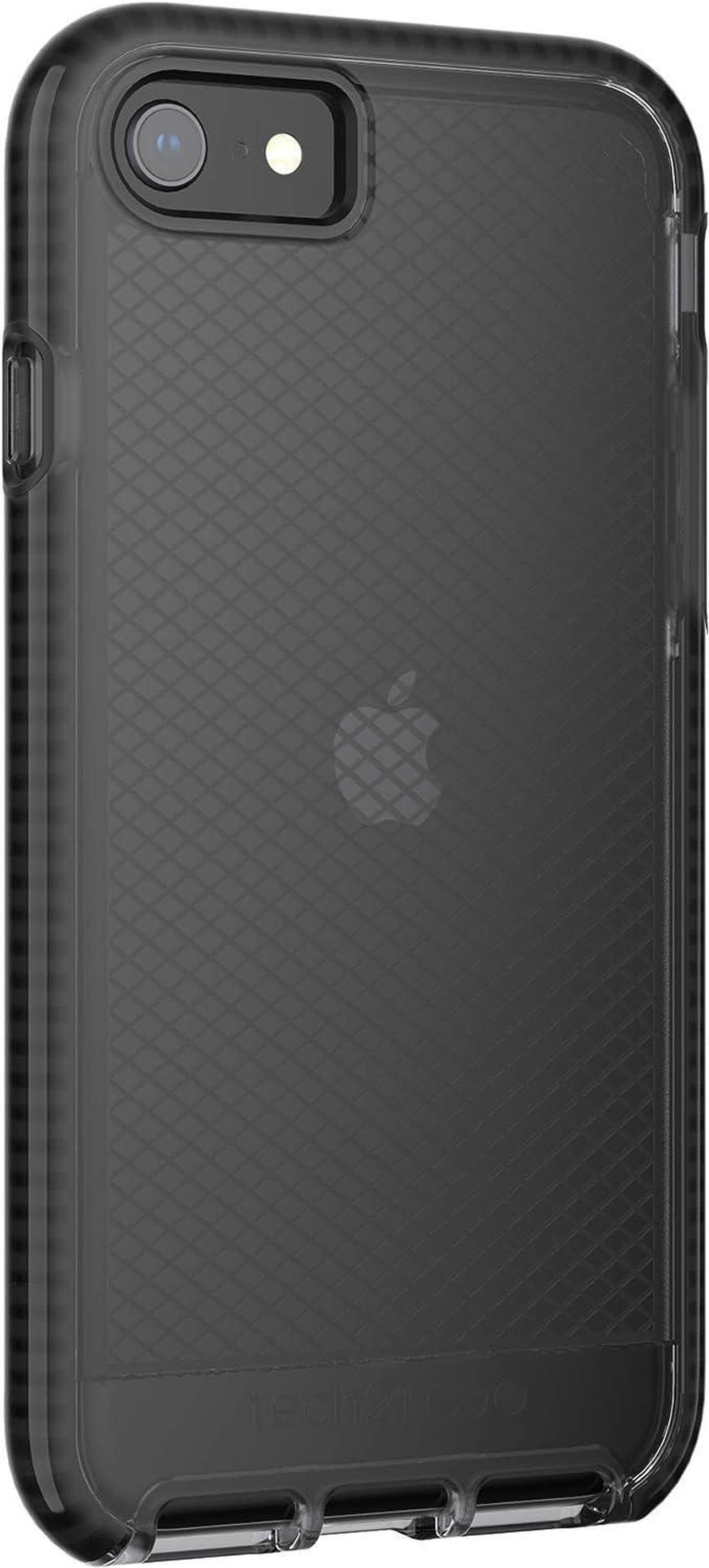 Main image of Tech 21 EVOCHECK Multi-Drop Phone Protection 16 FT / 4.9M Multi Drop Impact Tested Black Case For Iphone SE (2022)/(2020)
