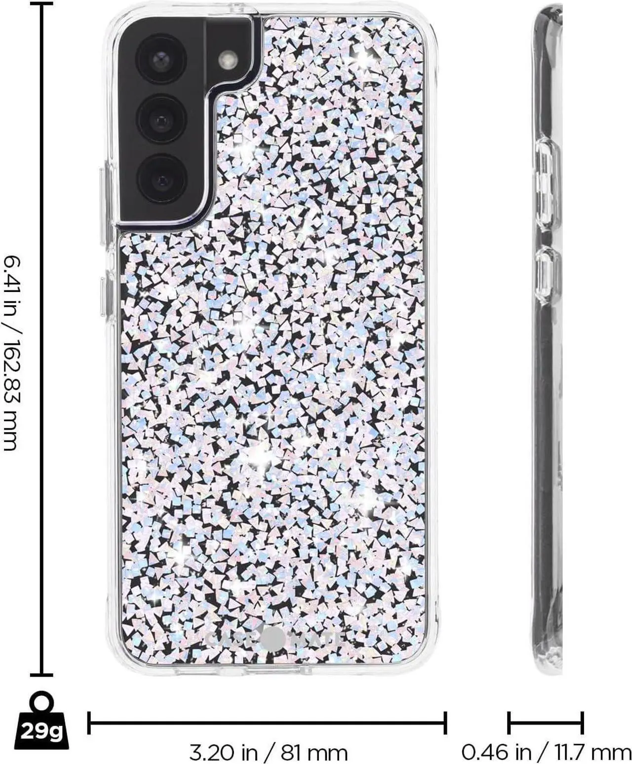 Case-Mate Twinkle Diamond iPhone 14 Plus Case - Thumbnail 5
