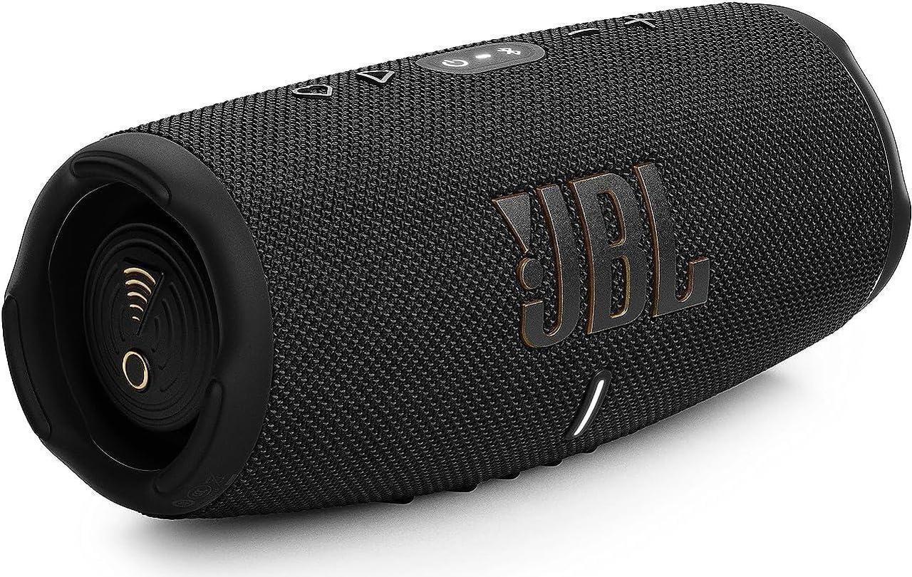 Alt view image 4 of 4 - JBL Charge 5 Portable Waterproof Bluetooth Speaker with Powerbank (Black)