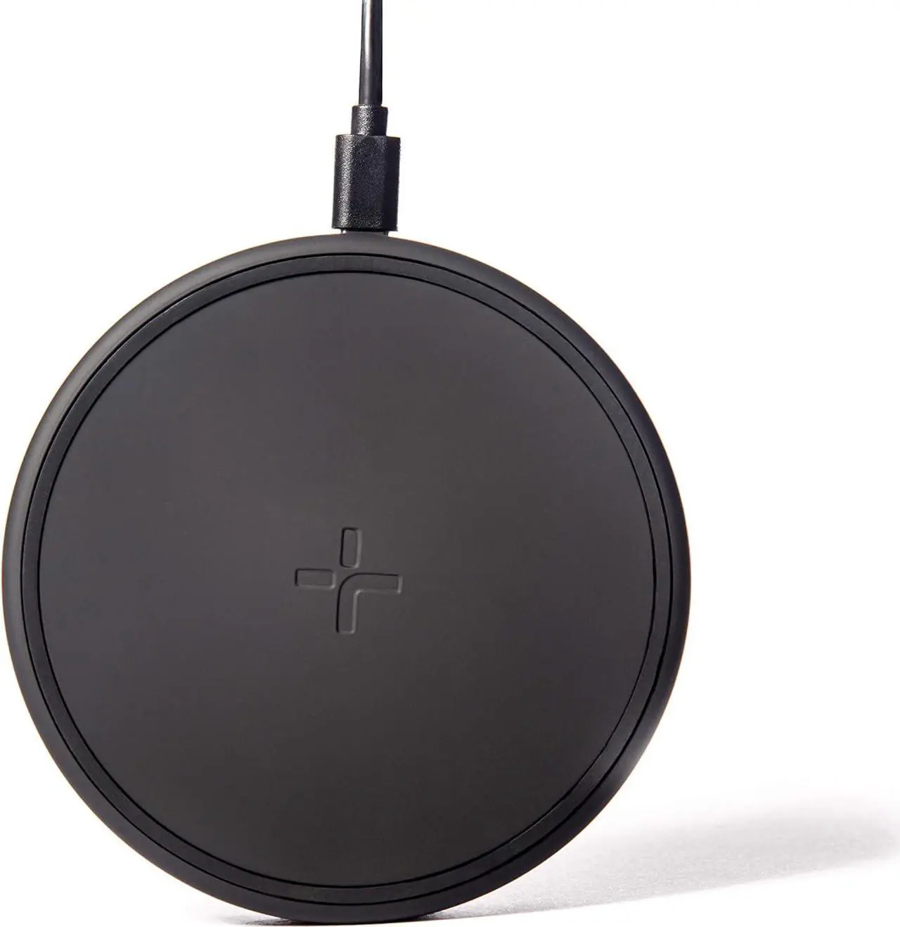 Alt view image 2 of 5 - Tylt Crest Convertible Pad + Stand | Fastest Wireless Charger | Converts From Pad To Stand | Charges Through Most Cases - Color: Black