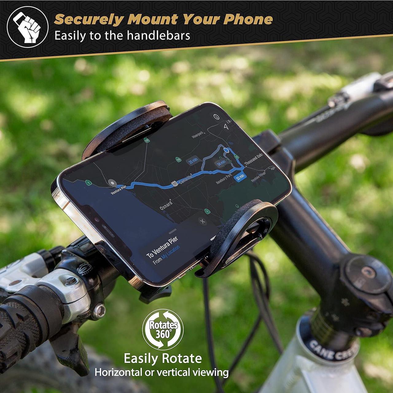 Main image of Scosche Handle It Bike Mount For Mobile Devices Black