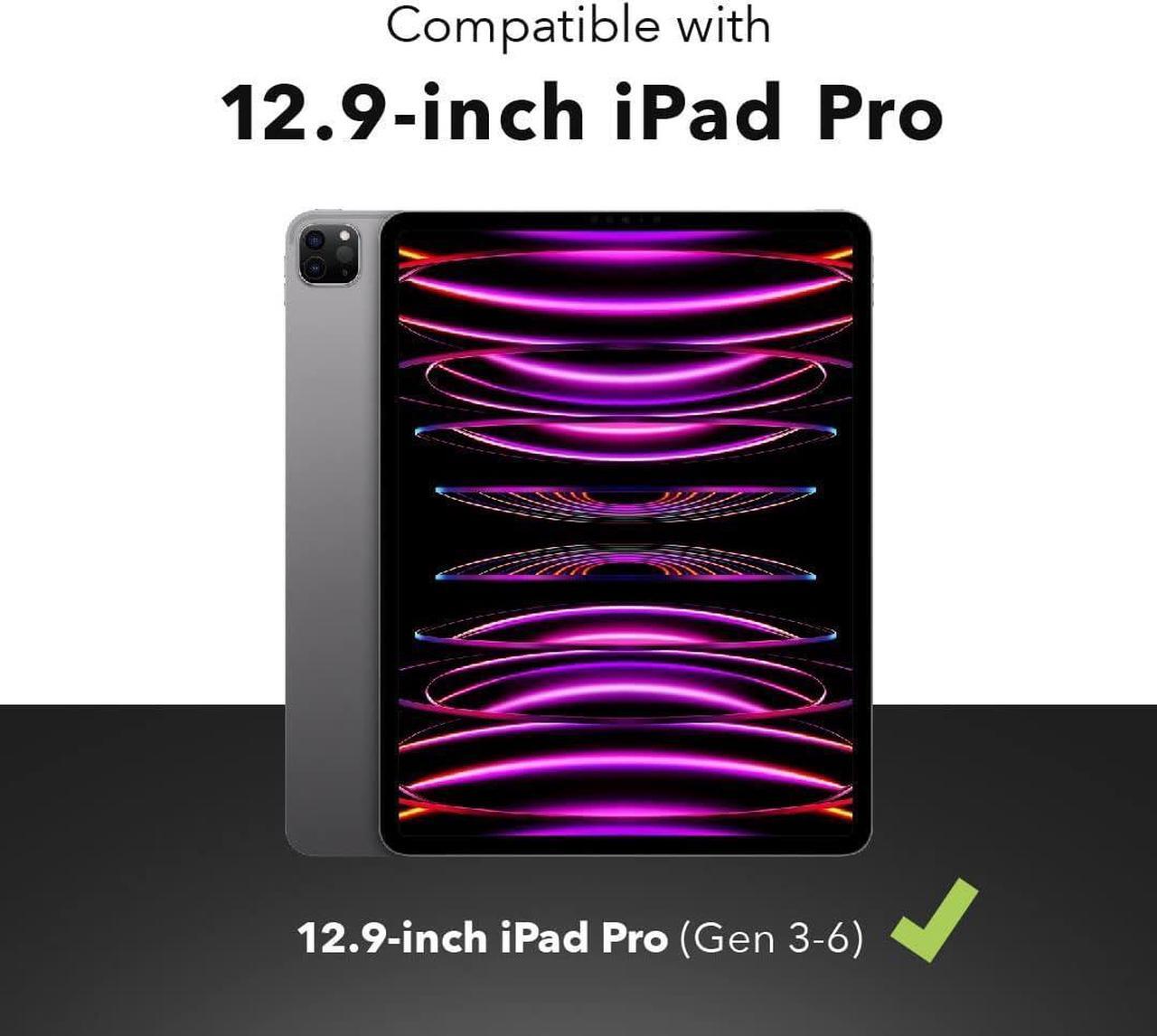 Alt view image 2 of 3 - ZAGG Pro Keys Wireless Keyboard & Detachable Case for iPad Pro 12.9 - Backlit Keys, Apple Pencil Holder, 6.6ft Drop Protection