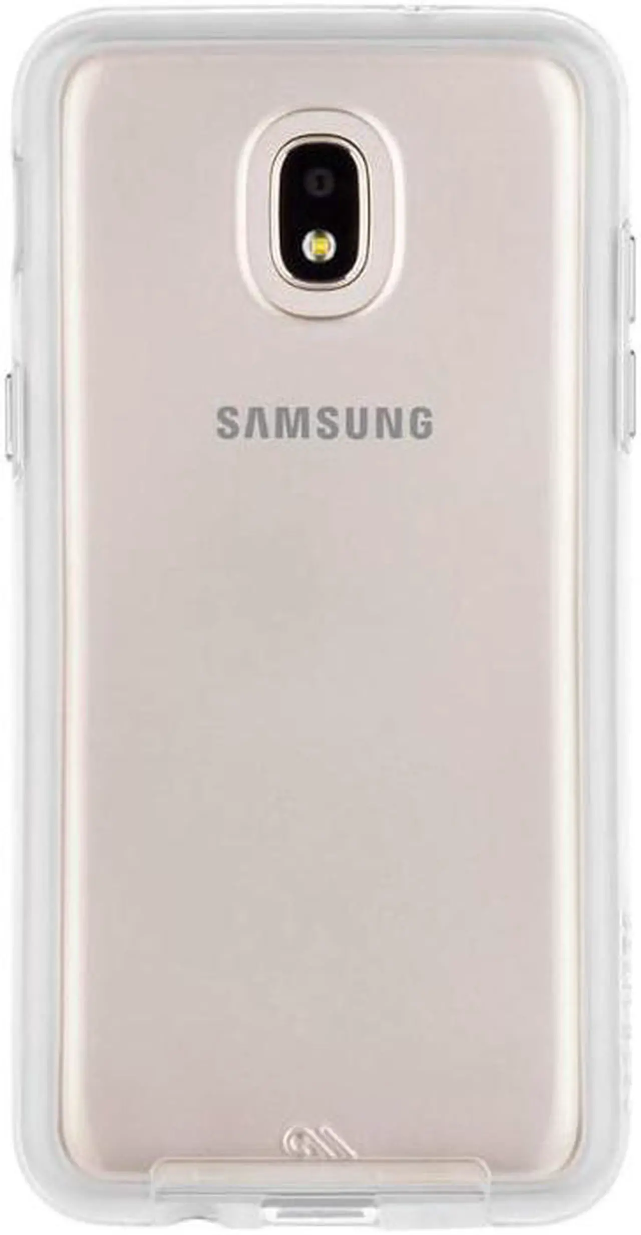 Main image of Case-Mate Samsung J3 Case - Naked Tough - Cell Phone Case for J3, Eclipse 2, J3 Mission 2, J3 Star, Express Prime 3, Amp Prime 3 - Clear