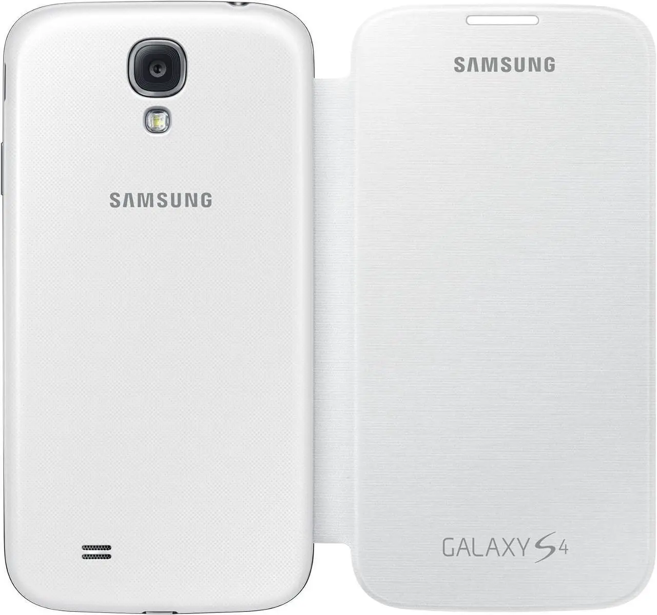 Alt view image 5 of 5 - Samsung Galaxy S4 Flip Cover Folio Case (White)