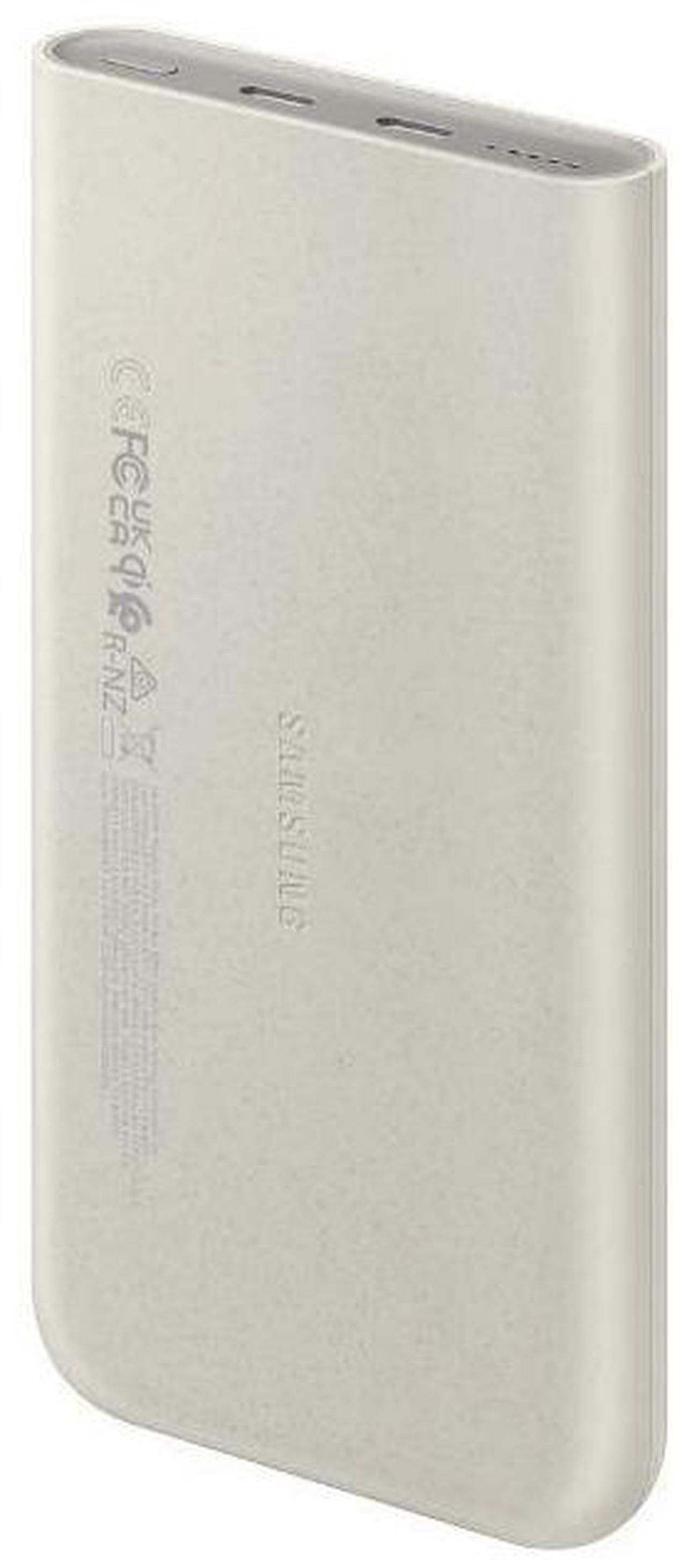 Alt view image 3 of 3 - Samsung 25W Super-Fast Wireless Charging Battery Pack 10,000mAh Capacity I Color: Beige