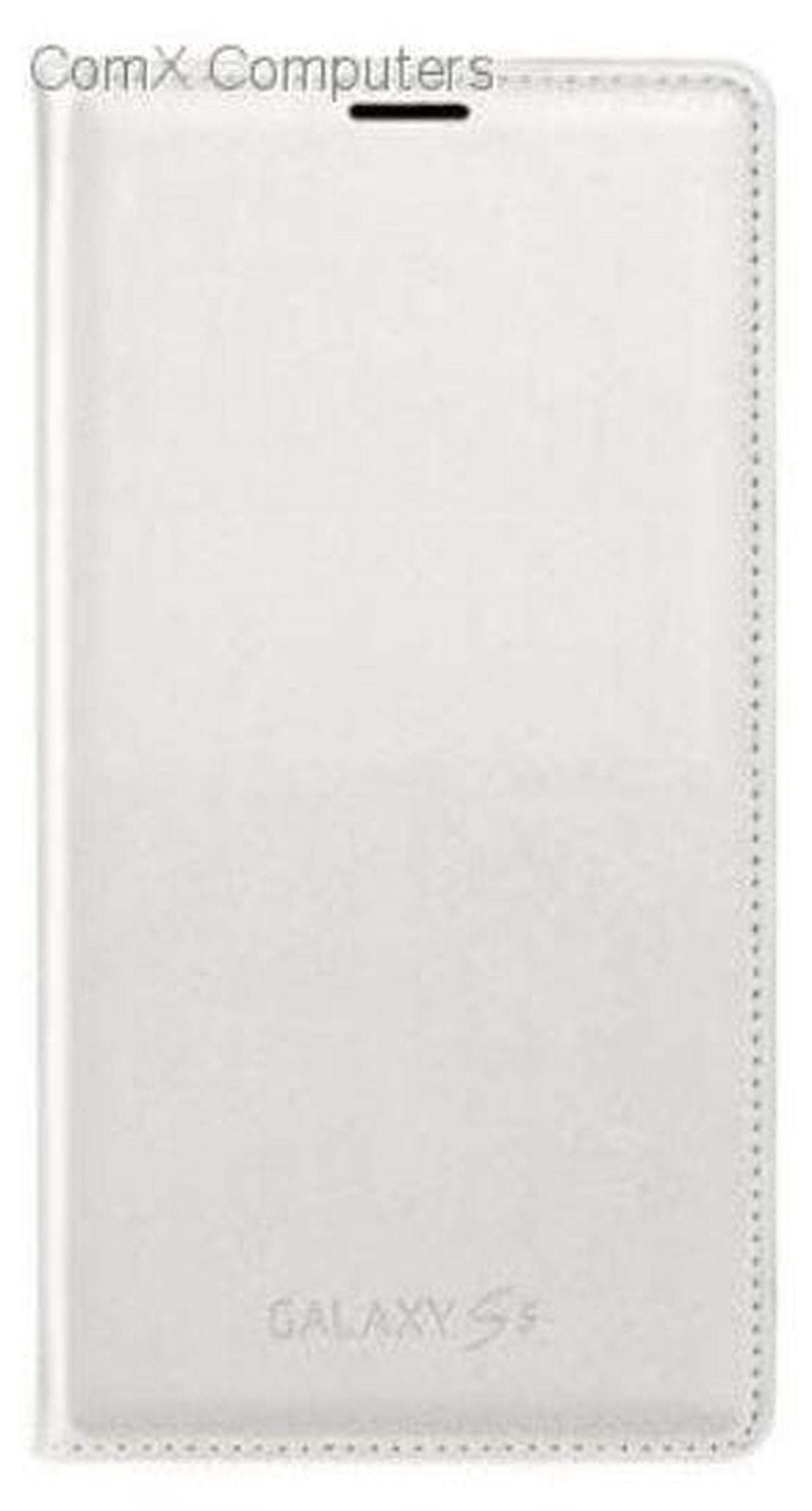 Alt view image 2 of 3 - SAMSUNG Galaxy S5 Flip Wallet Case Cover I Color: Metallic White