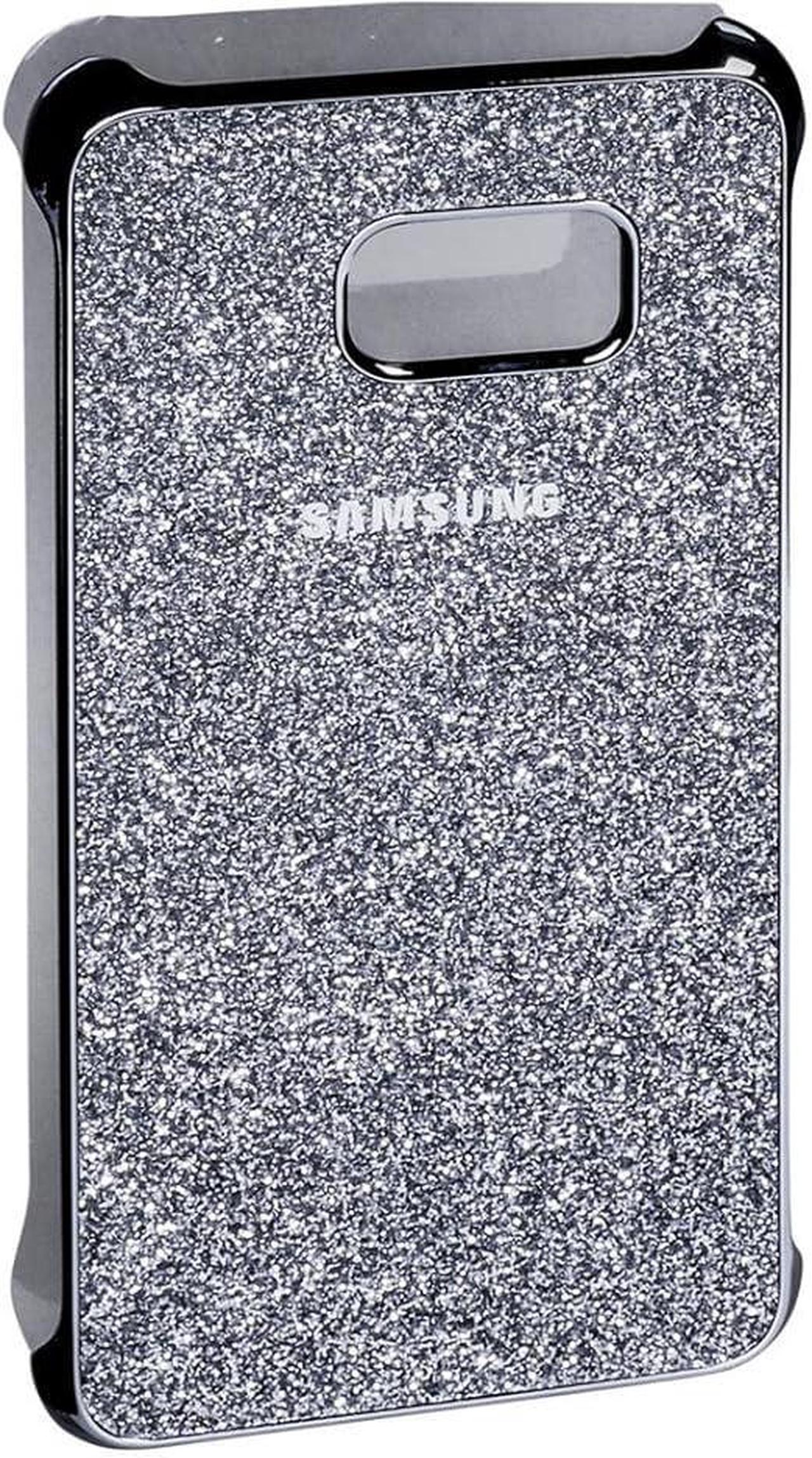 Main image of SAMSUNG Galaxy S6 edge + Glitter Cover I Color: Shiny Gray