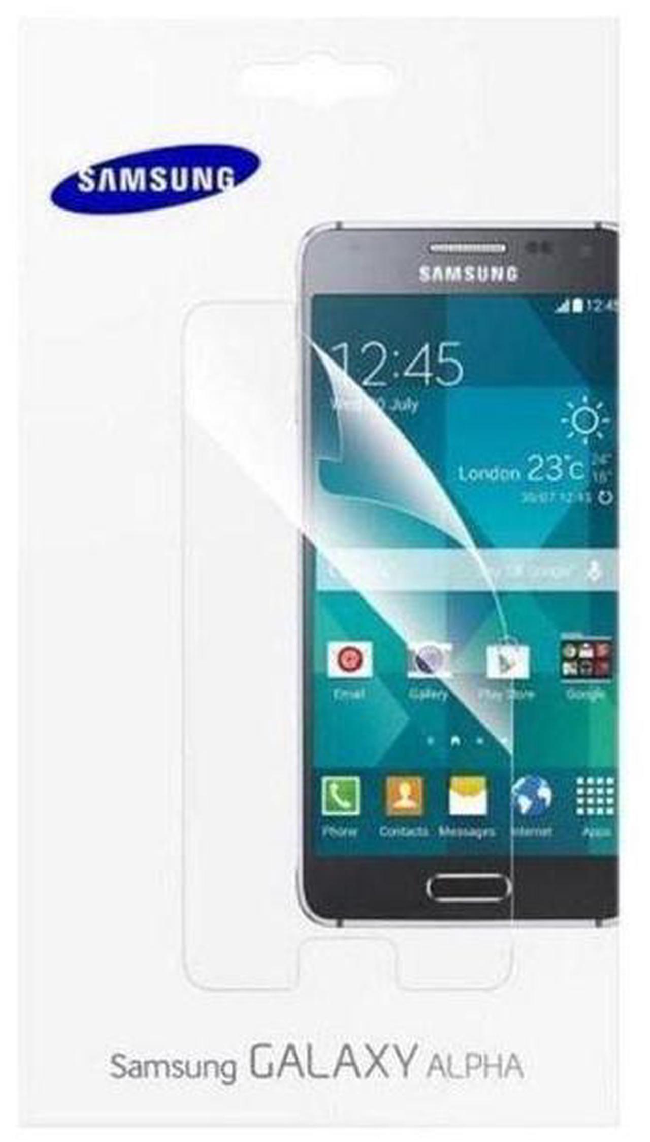 Main image of Samsung Galaxy Alpha Screen Protector I Color: Clear