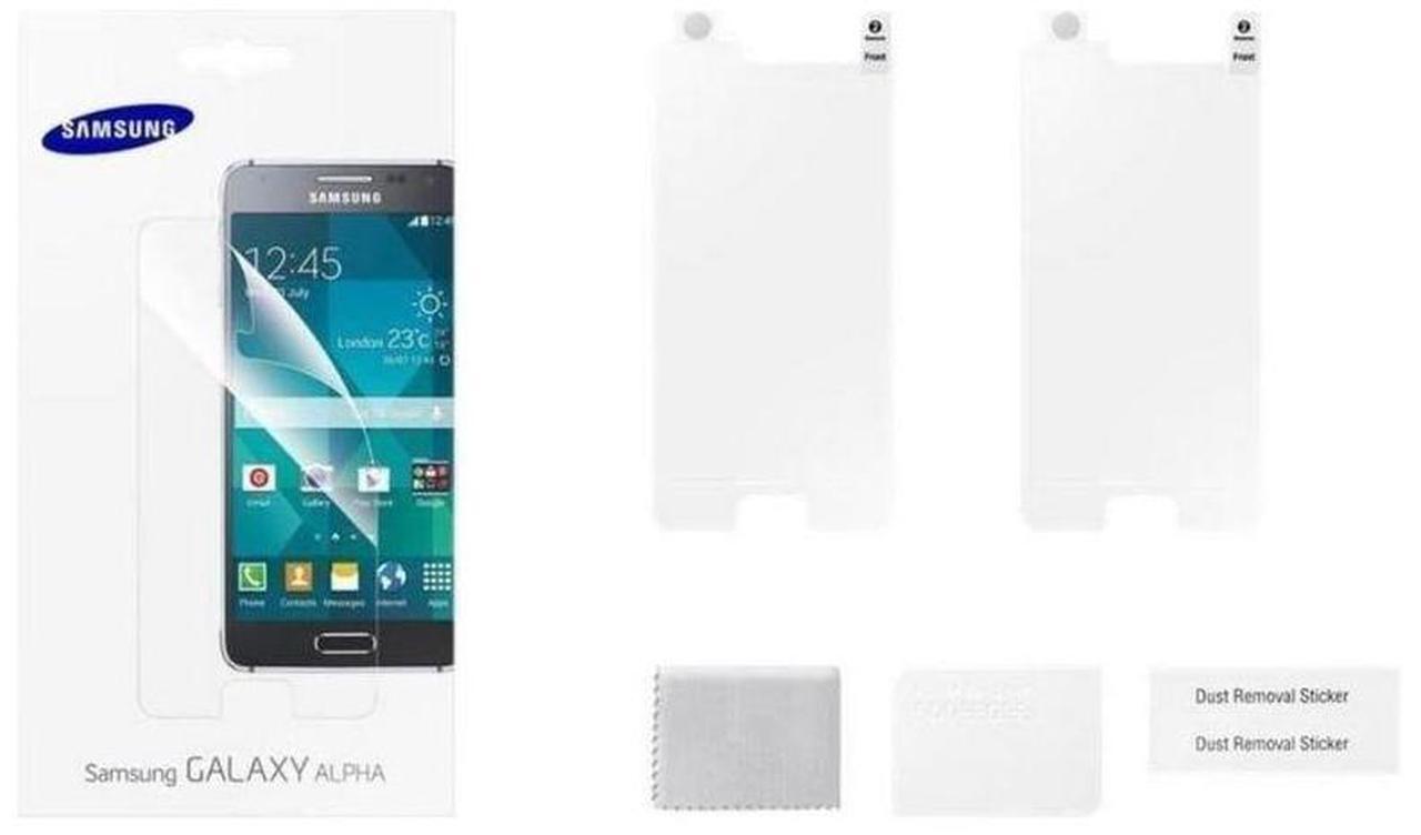 Alt view image 3 of 3 - Samsung Galaxy Alpha Screen Protector I Color: Clear