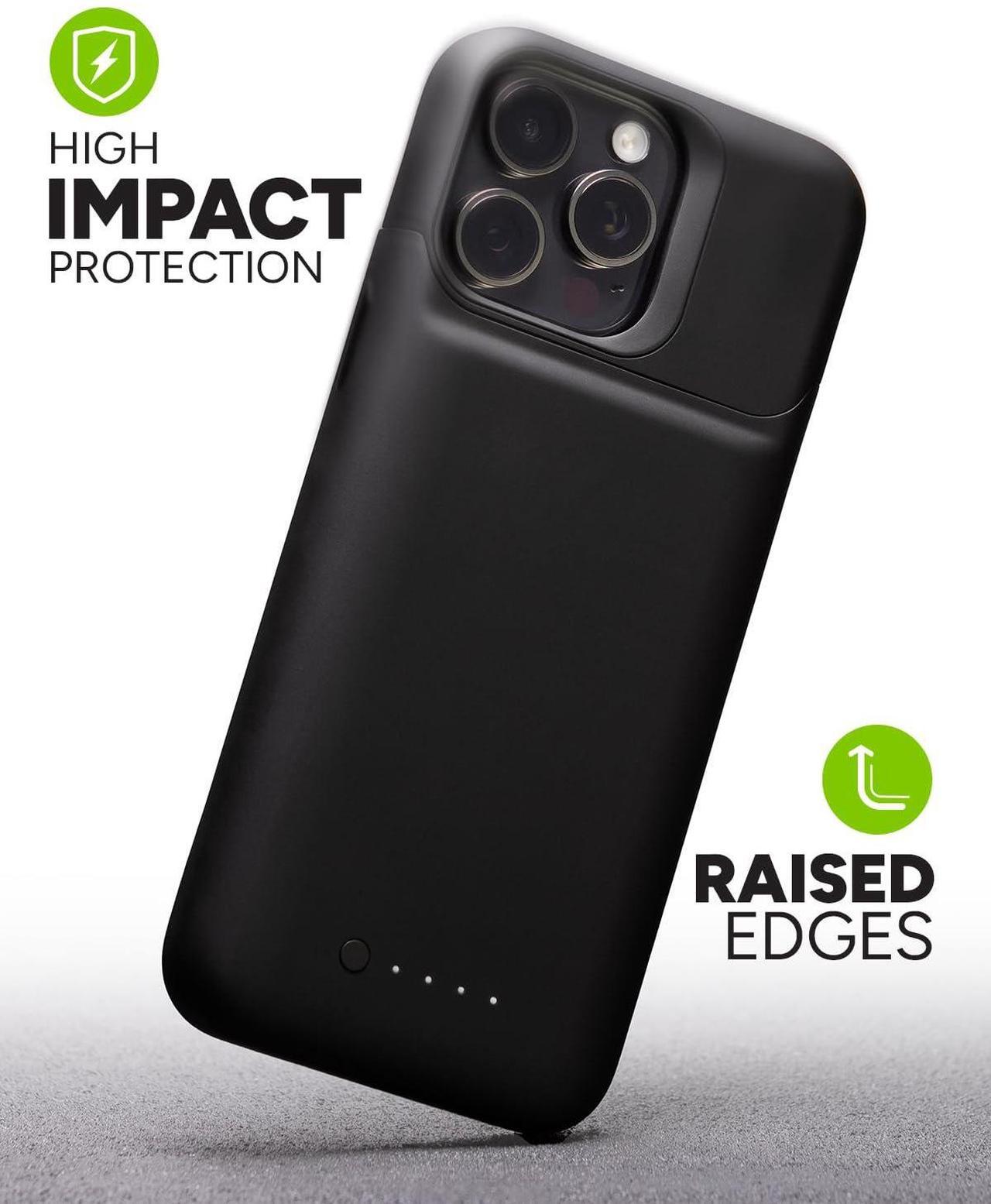 Alt view image 3 of 3 - Mophie Juice Pack Slim Protective Charging Case - iPhone 15 Pro Max