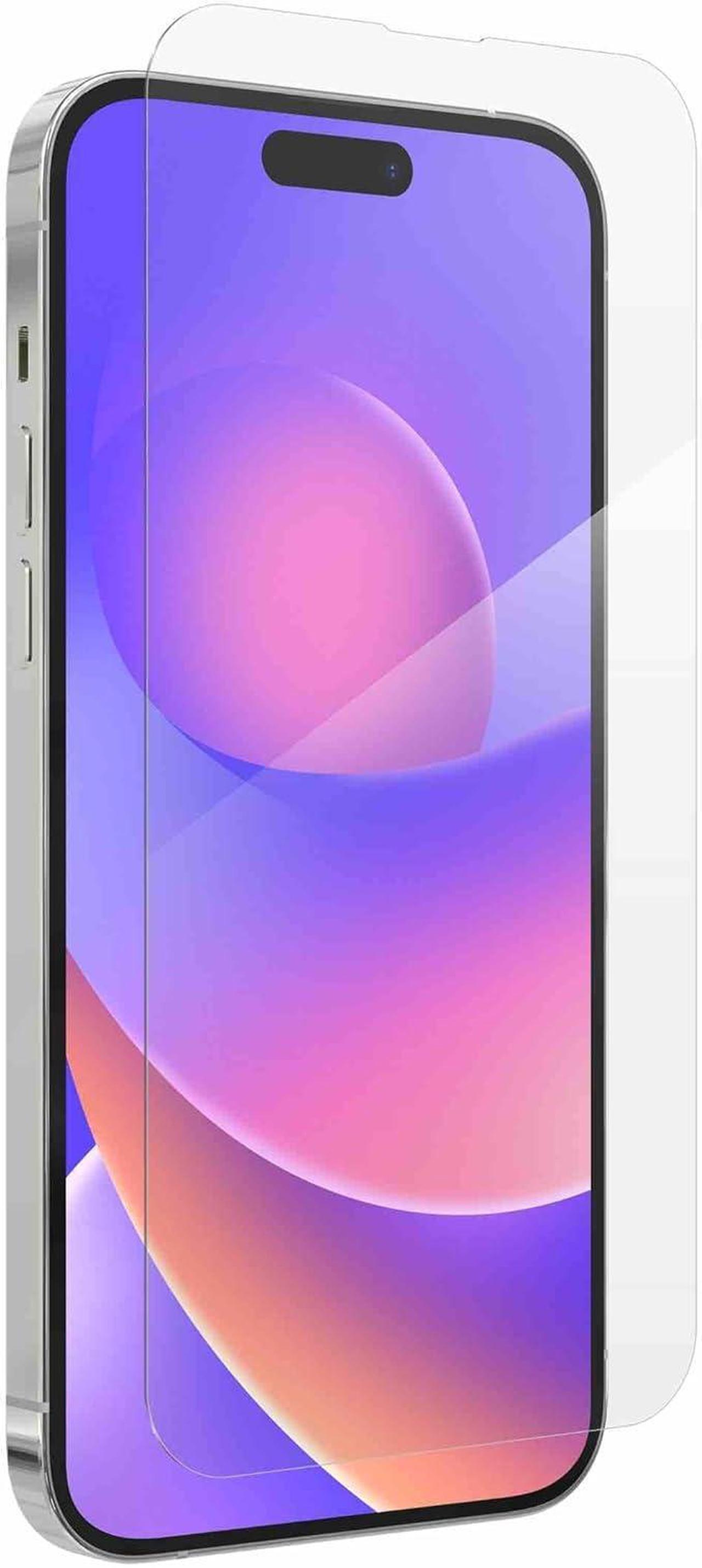 Main image of ZAGG InvisibleShield Glass XTR2 Screen Protector for iPhone 14 Pro Max - Dynamic Island Compatible, with New Anti-reflective Technology, Anti-dust installation,  Ultra Strong Hexiom Impact Technology