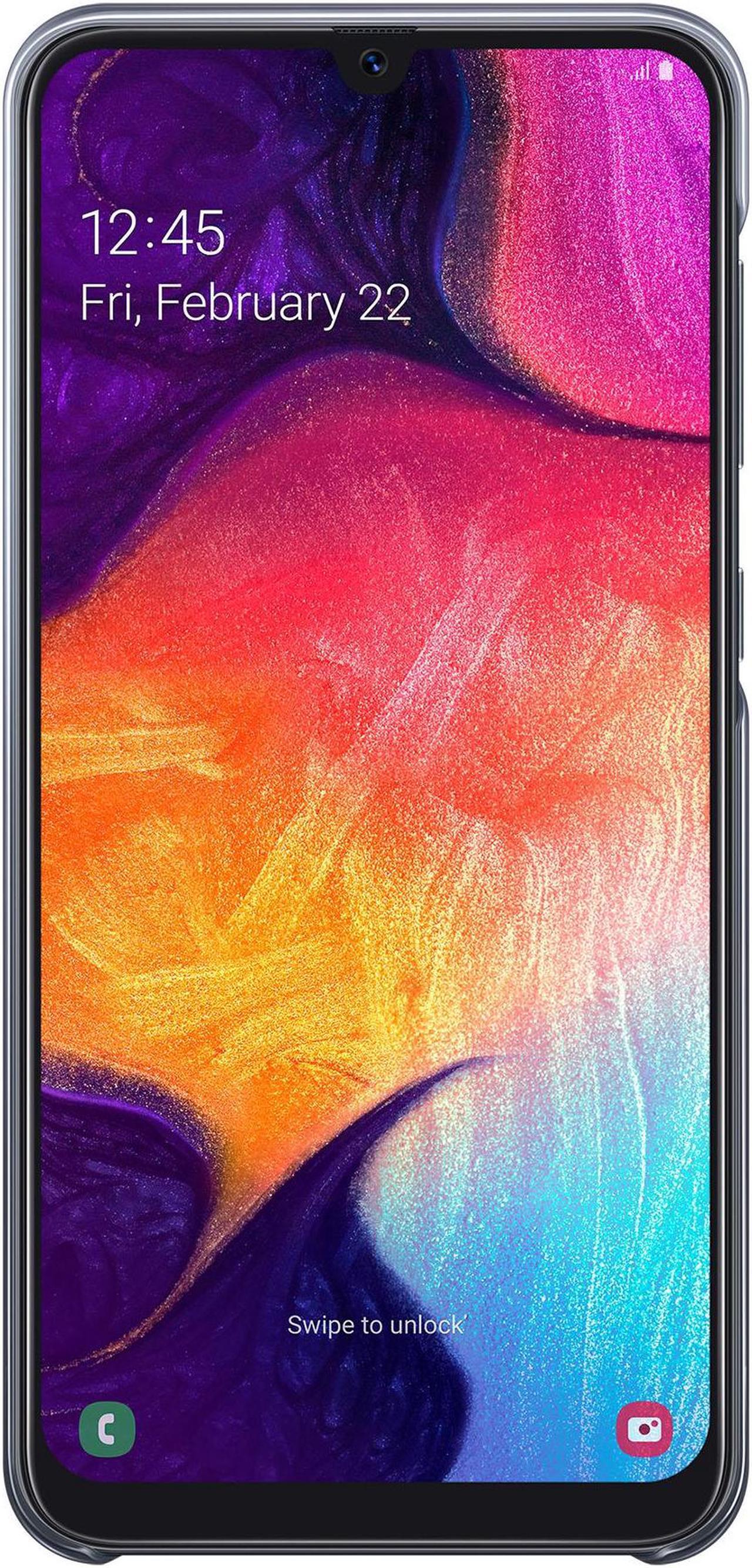 Alt view image 4 of 6 - Samsung Gradation Ultra-Thin Cover Case Black for Samsung Galaxy A50 Cases