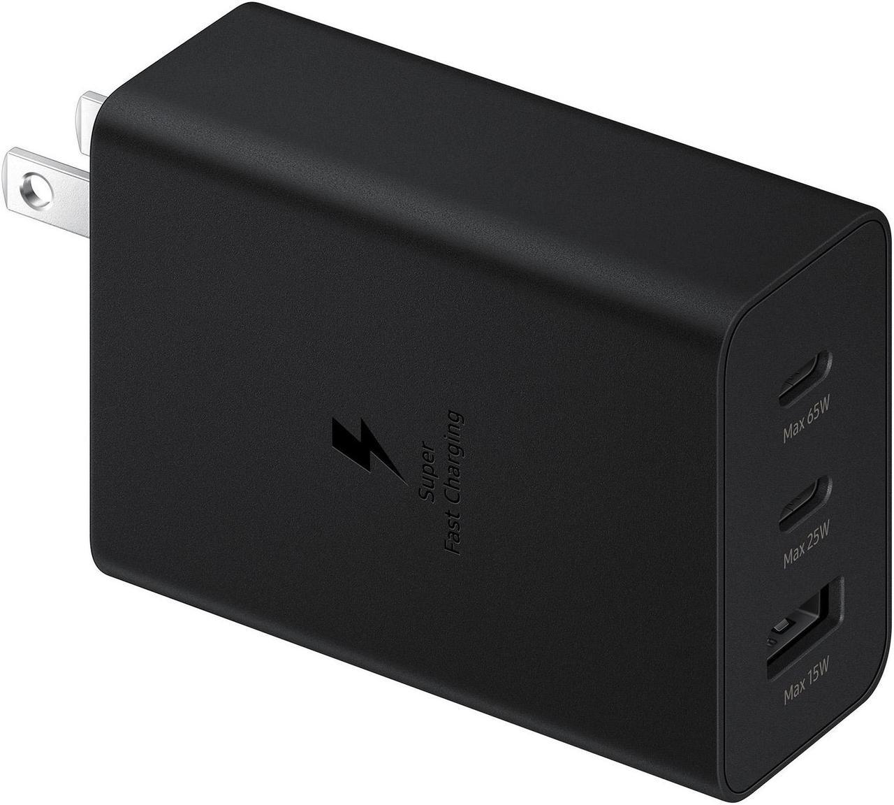 Samsung OEM 65W Trio Wall Charger - Black